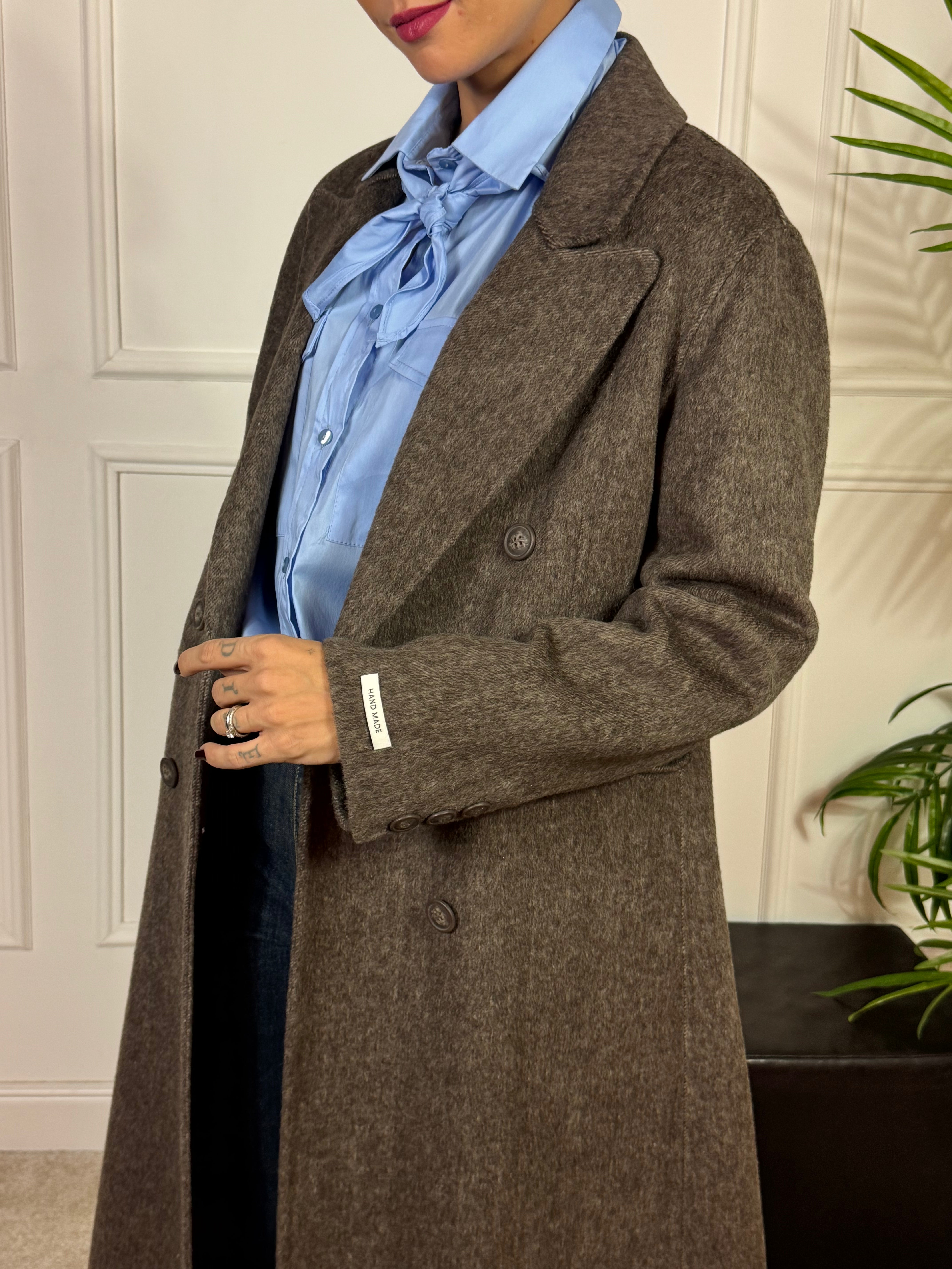 Cappotto rasato + stola in ecopelo Have One