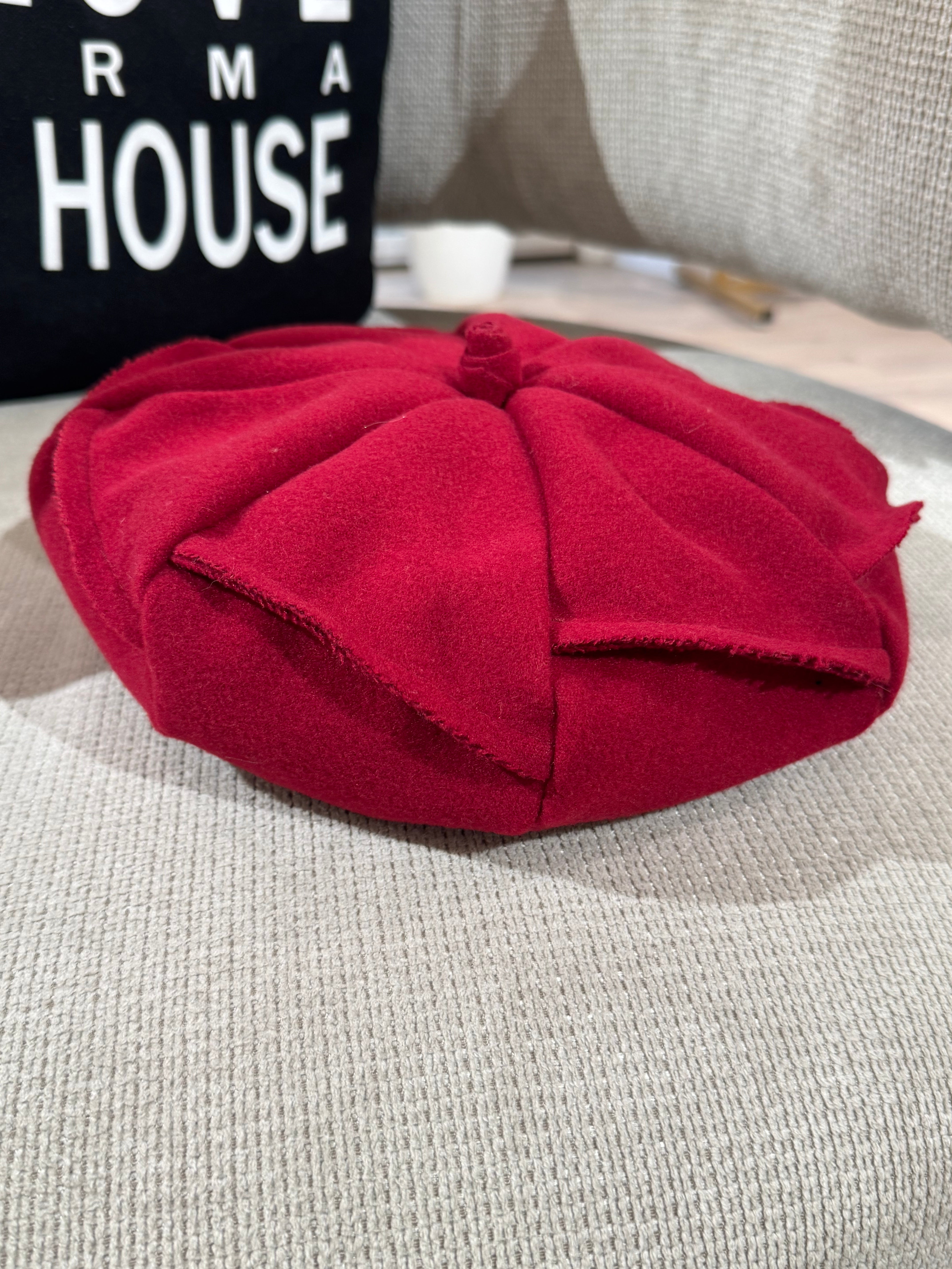 Basco in pannetto Susy Mix con cuciture a vista