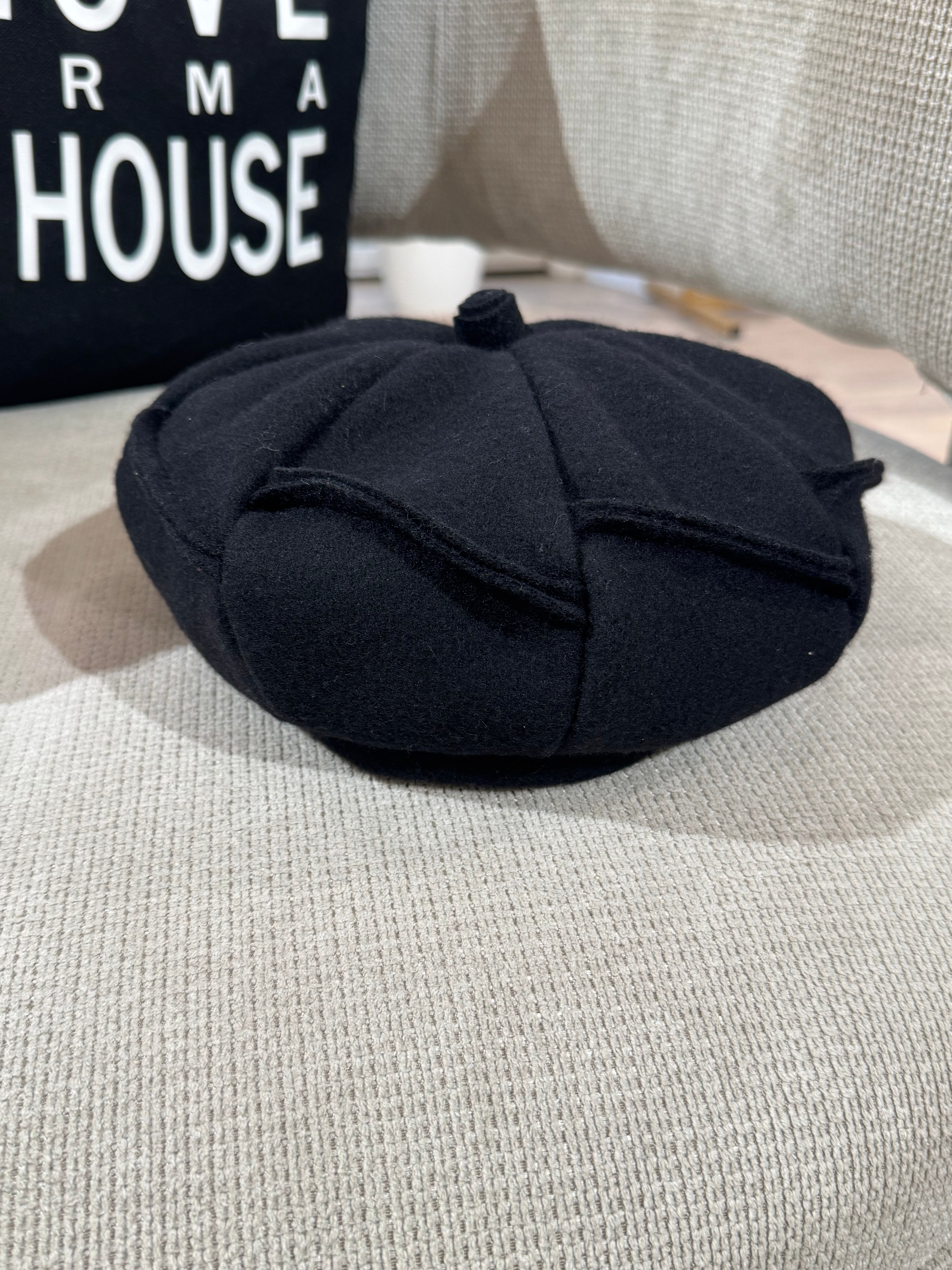 Basco in pannetto Susy Mix con cuciture a vista