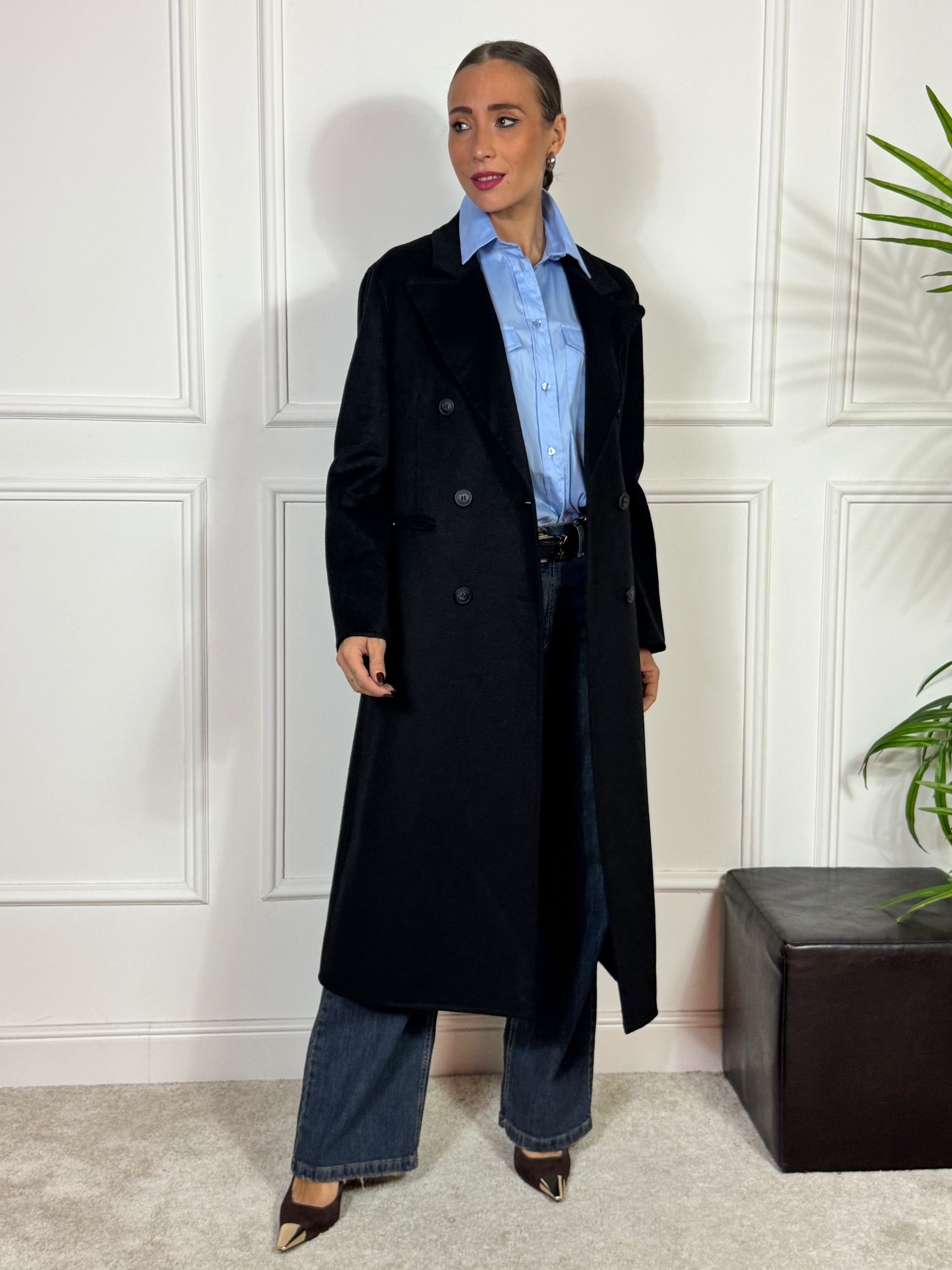 Cappotto rasato + stola in ecopelo Have One