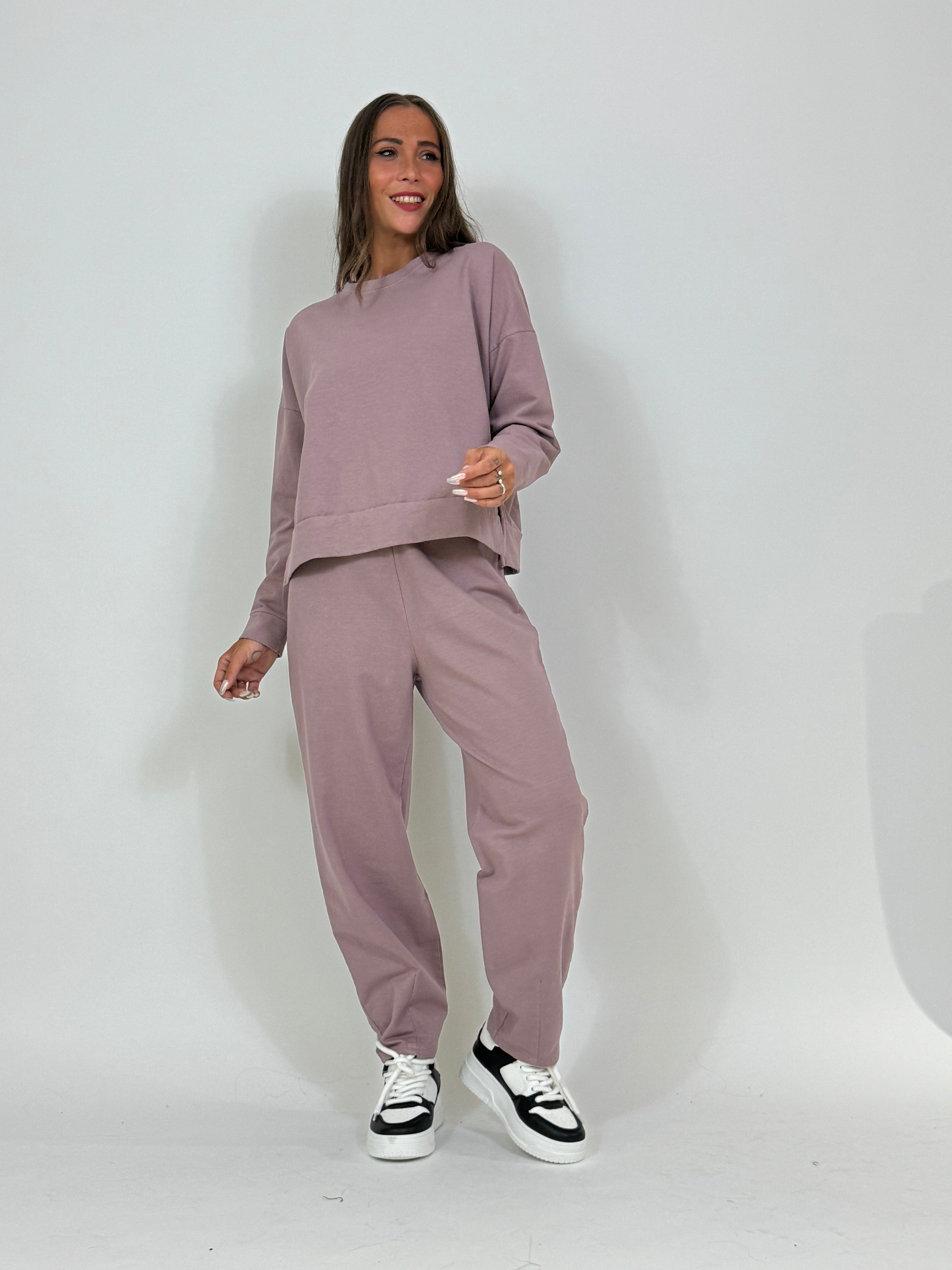 COMPLETO TUTA in felpa Susy Mix maglia + pantalone