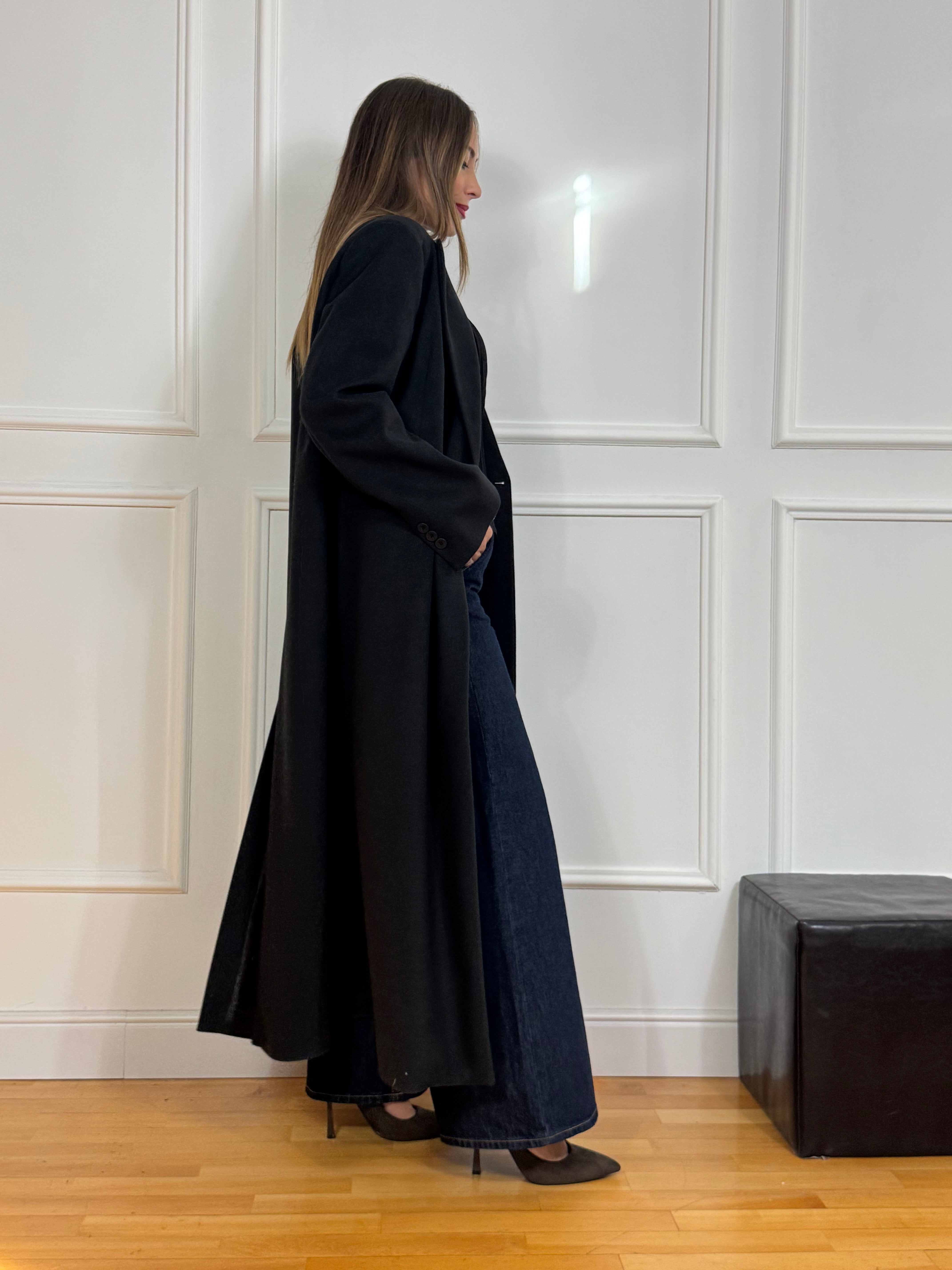 Cappotto lungo OVER doppiopetto PHILIA LOFT