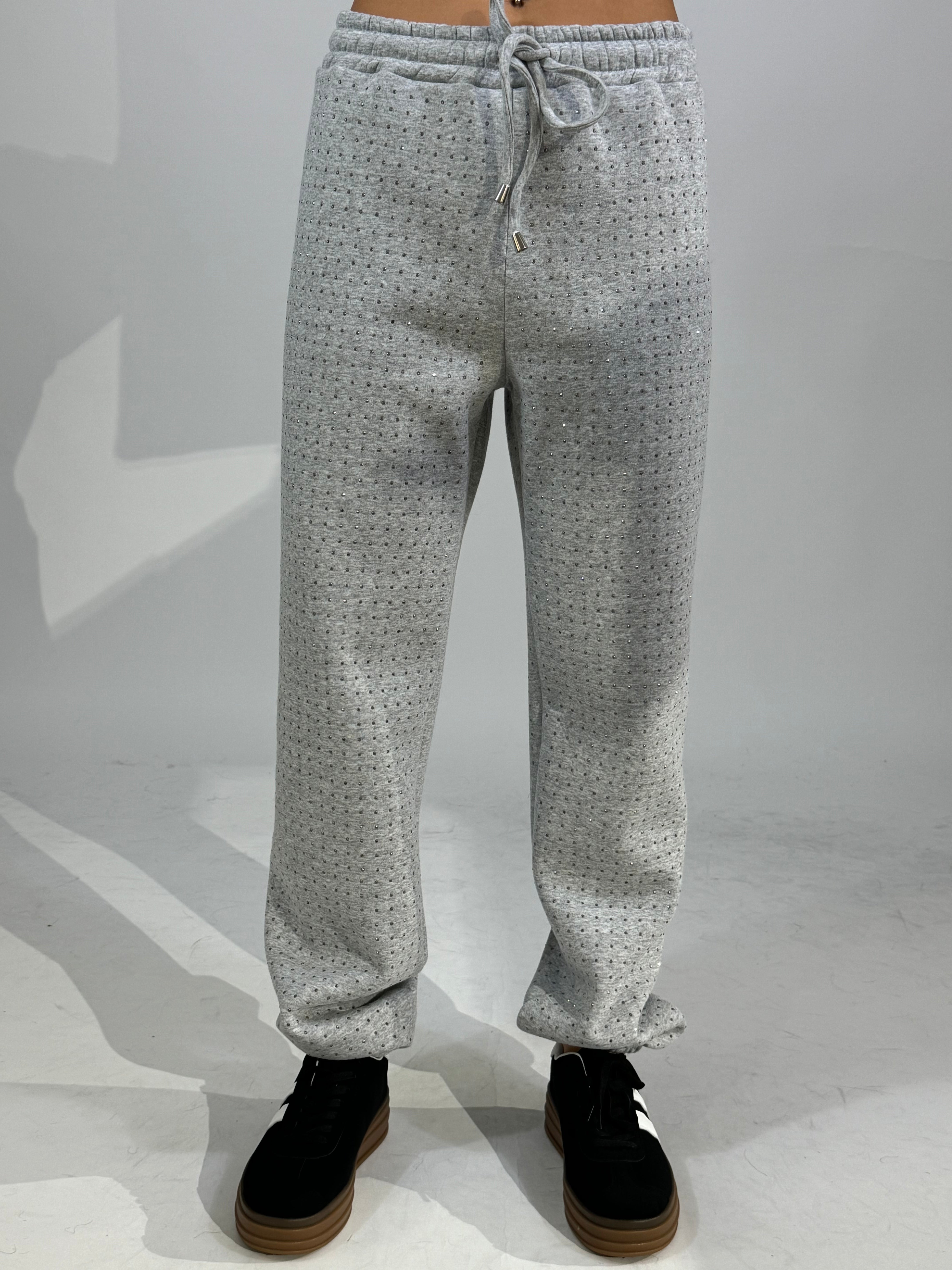 Pantalone di felpa Kontatto strass