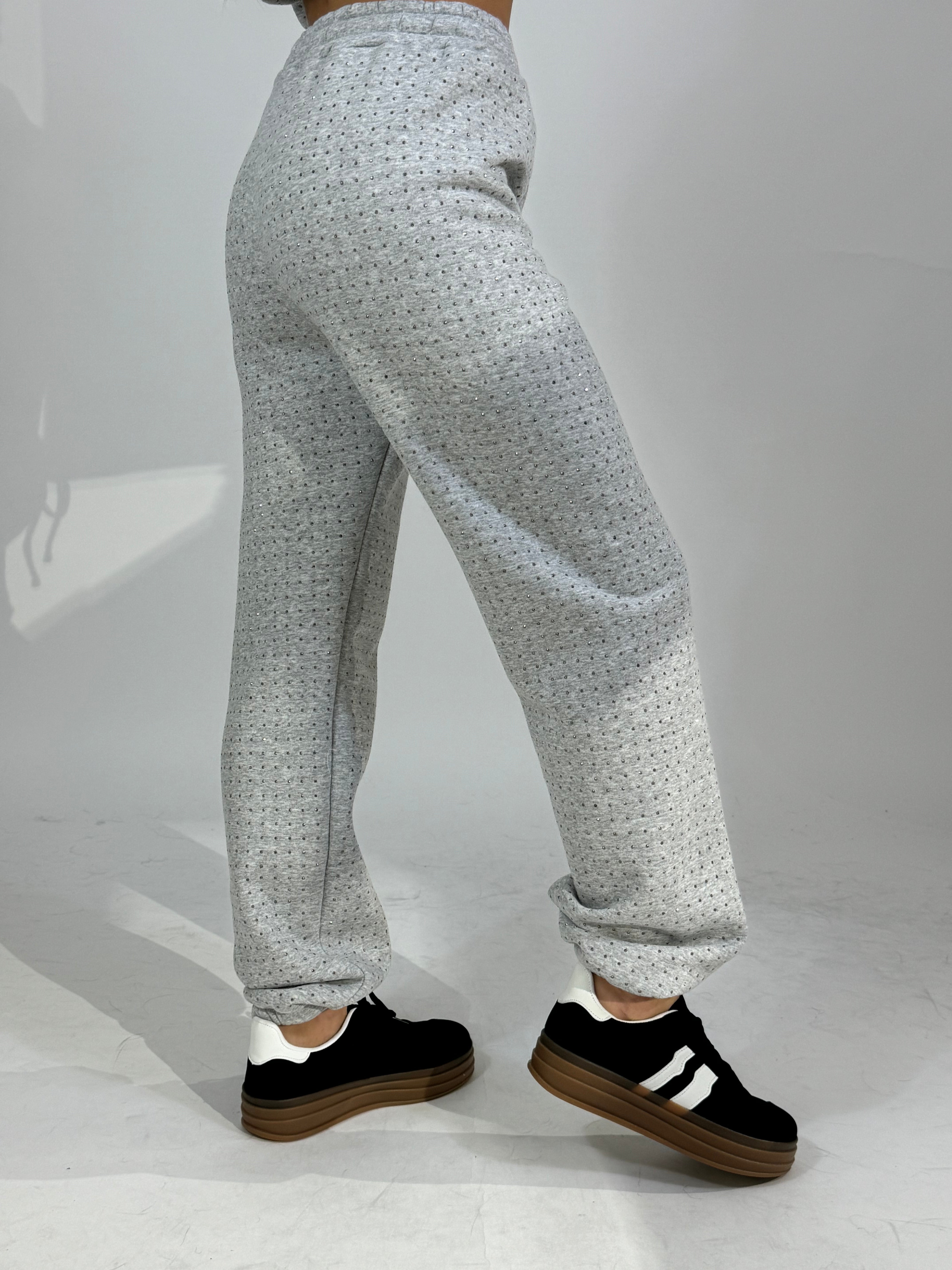 Pantalone di felpa Kontatto strass