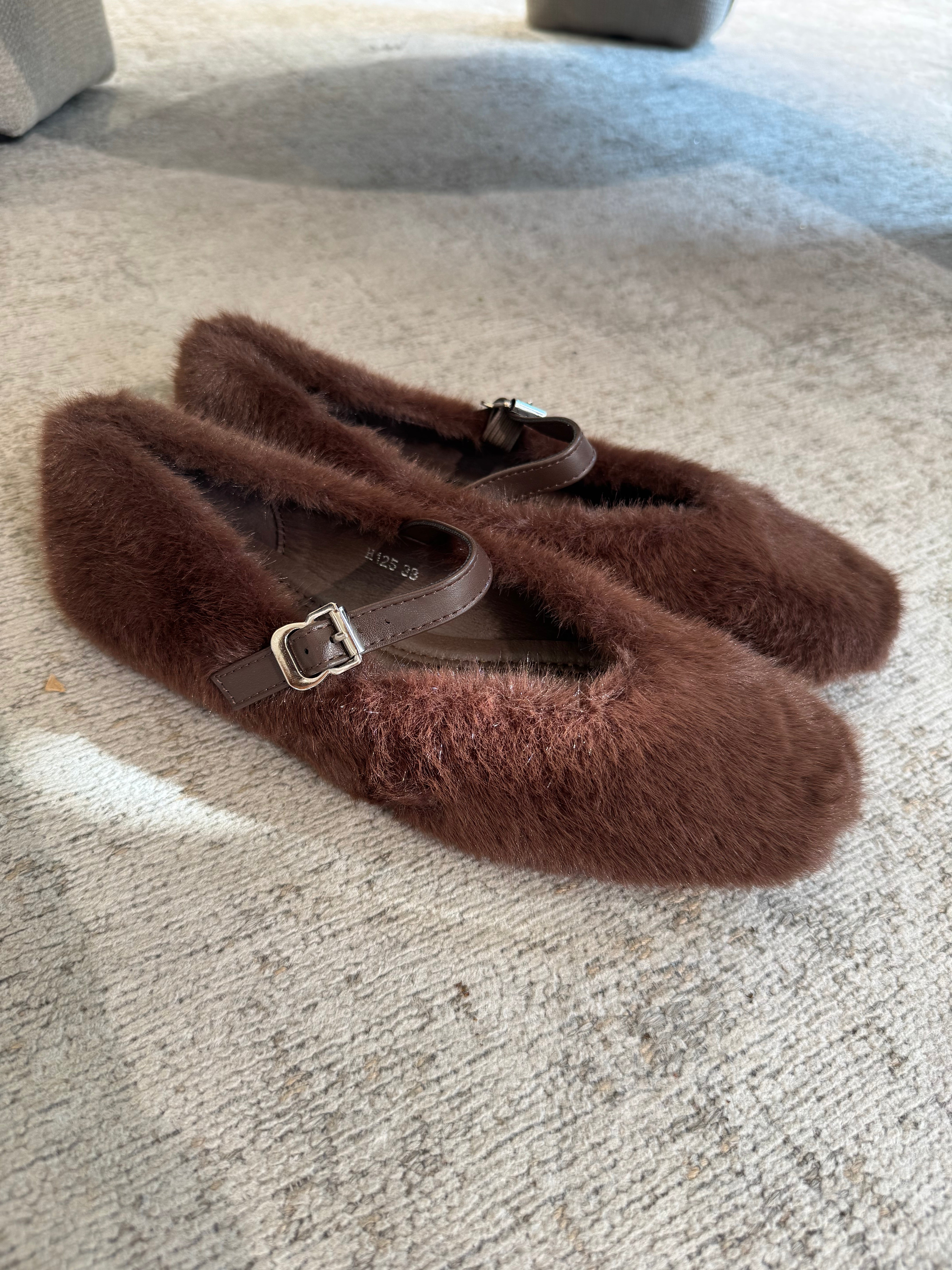 Ballerine di peluche