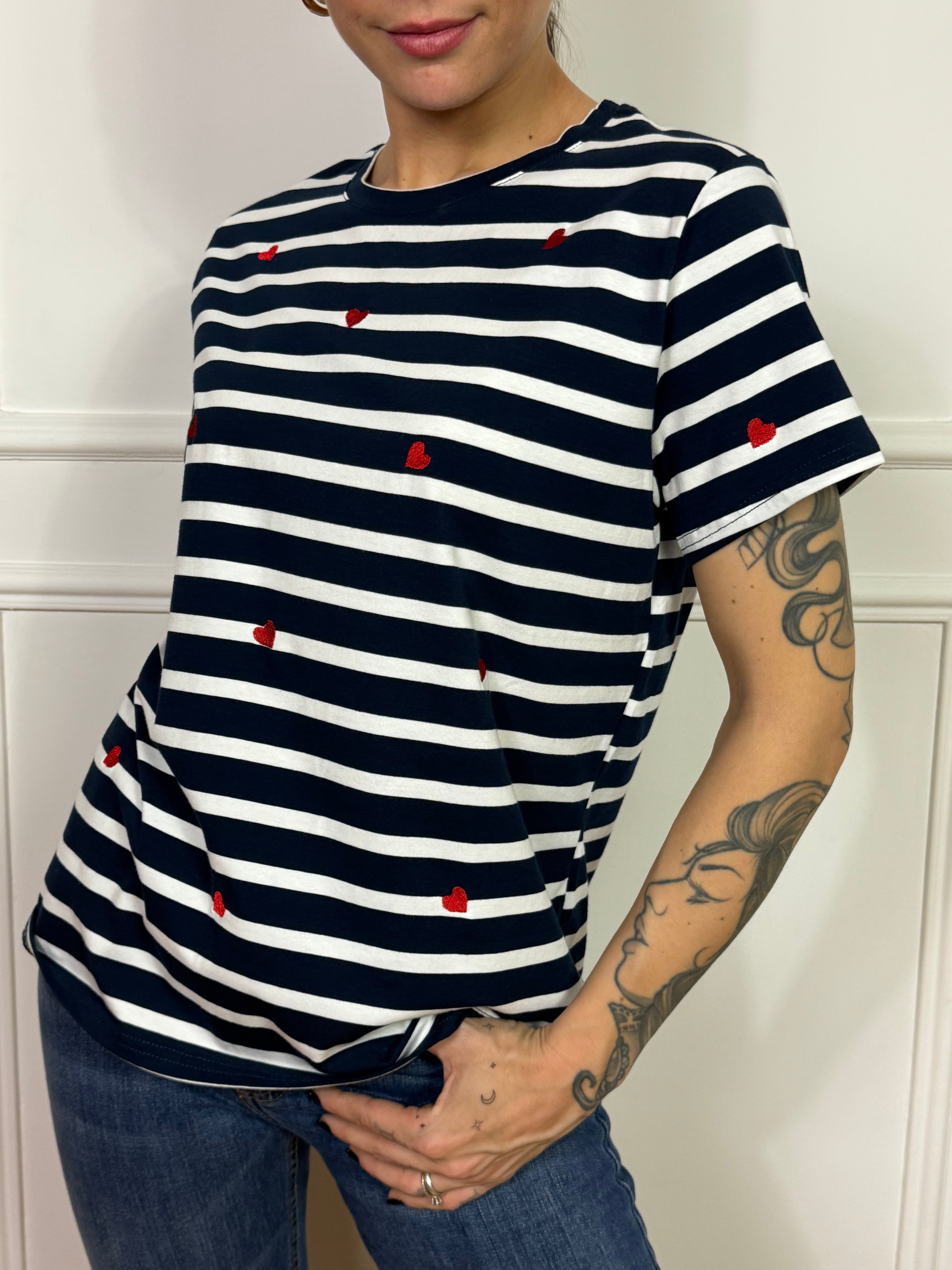 T-shirt rigata VICTORIA ILMH