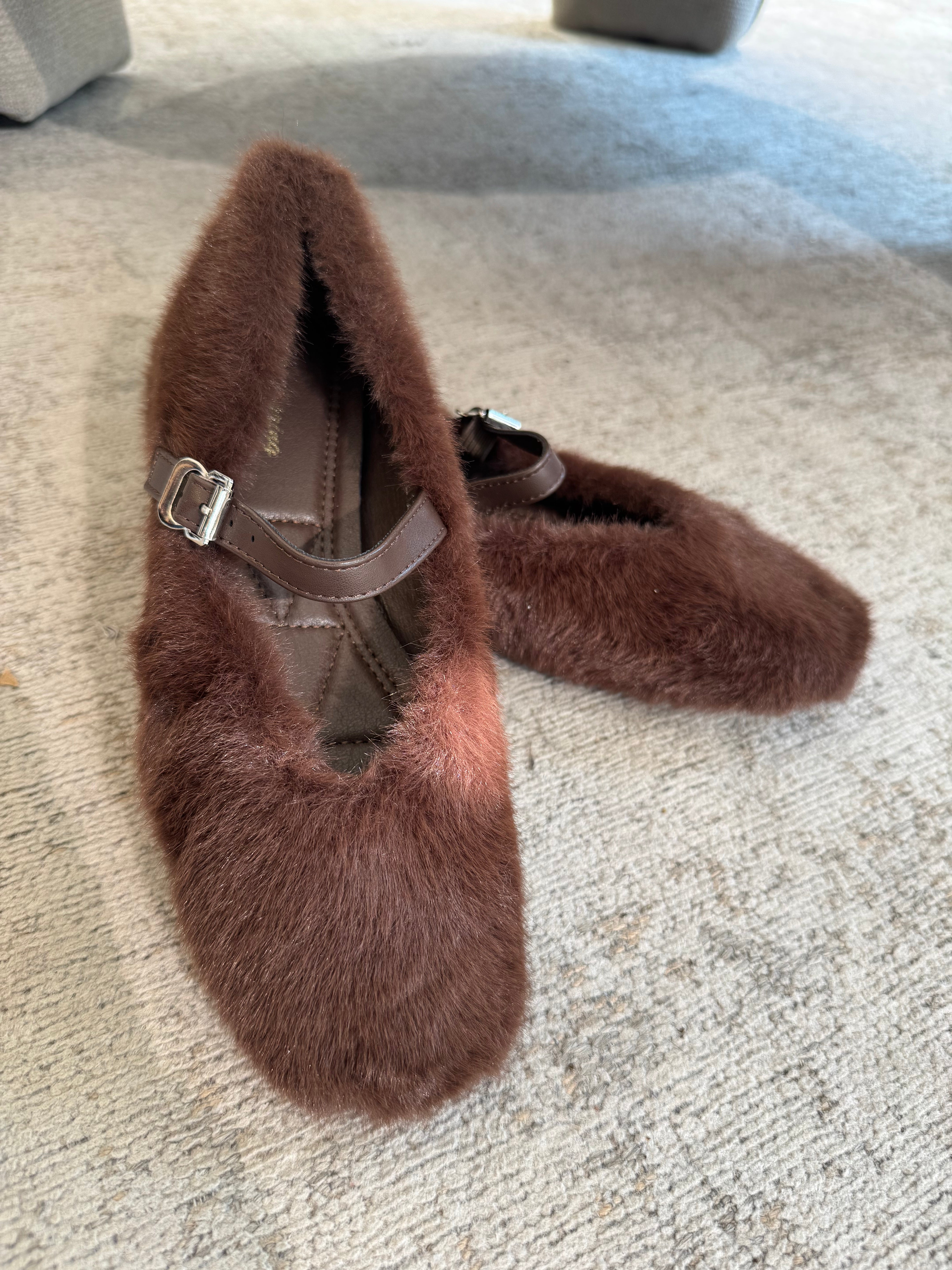 Ballerine di peluche