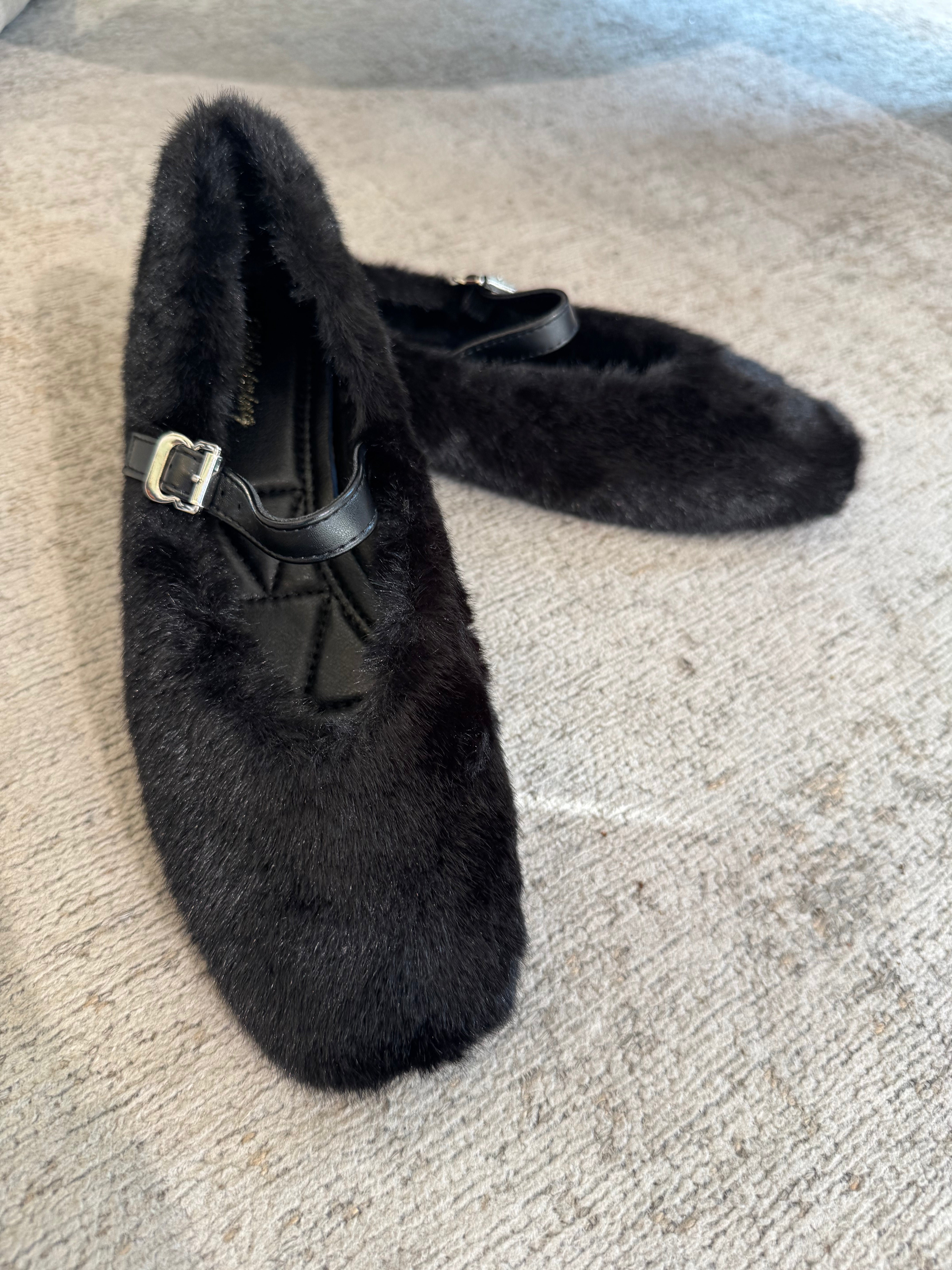 Ballerine di peluche