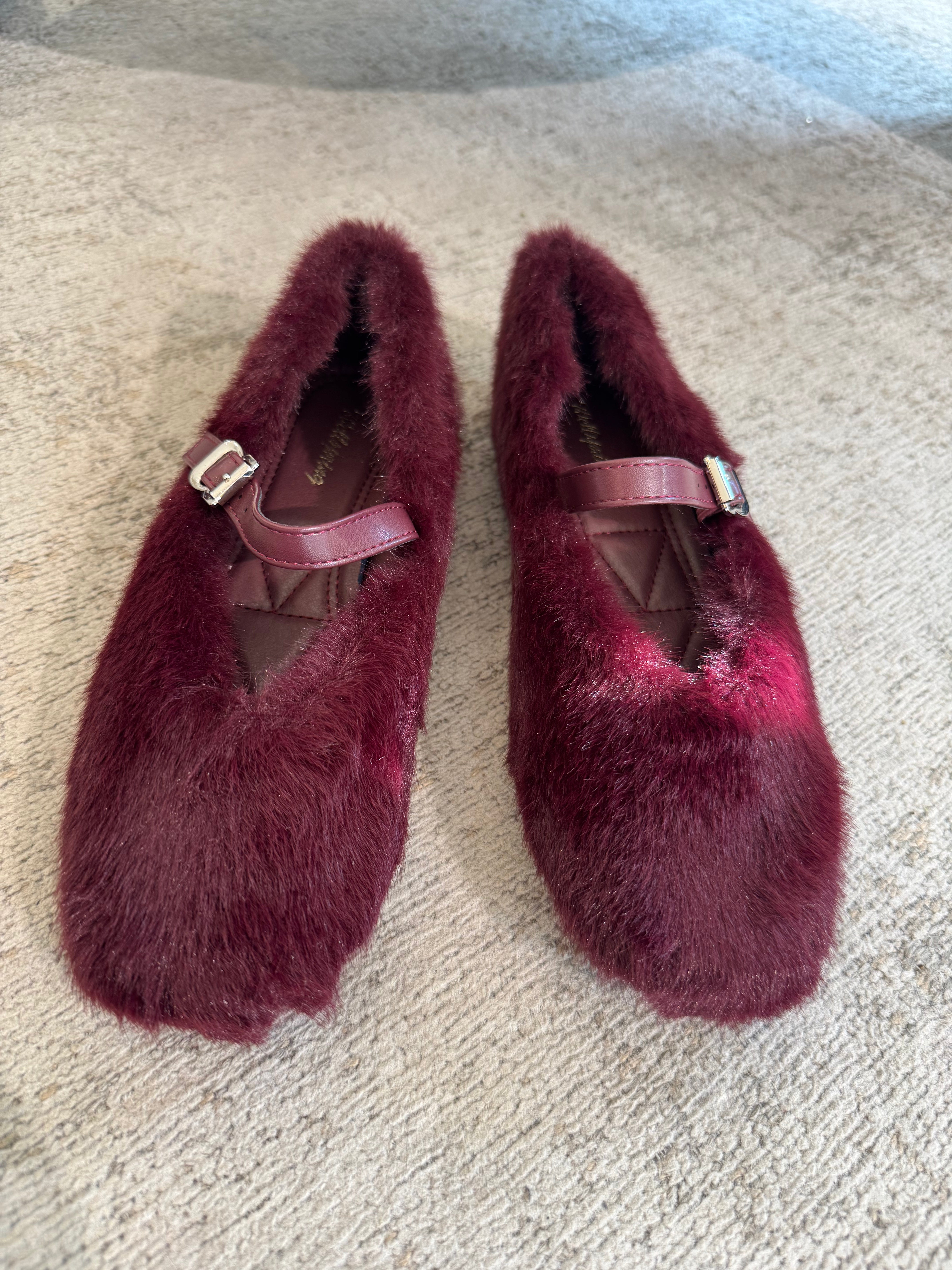 Ballerine di peluche