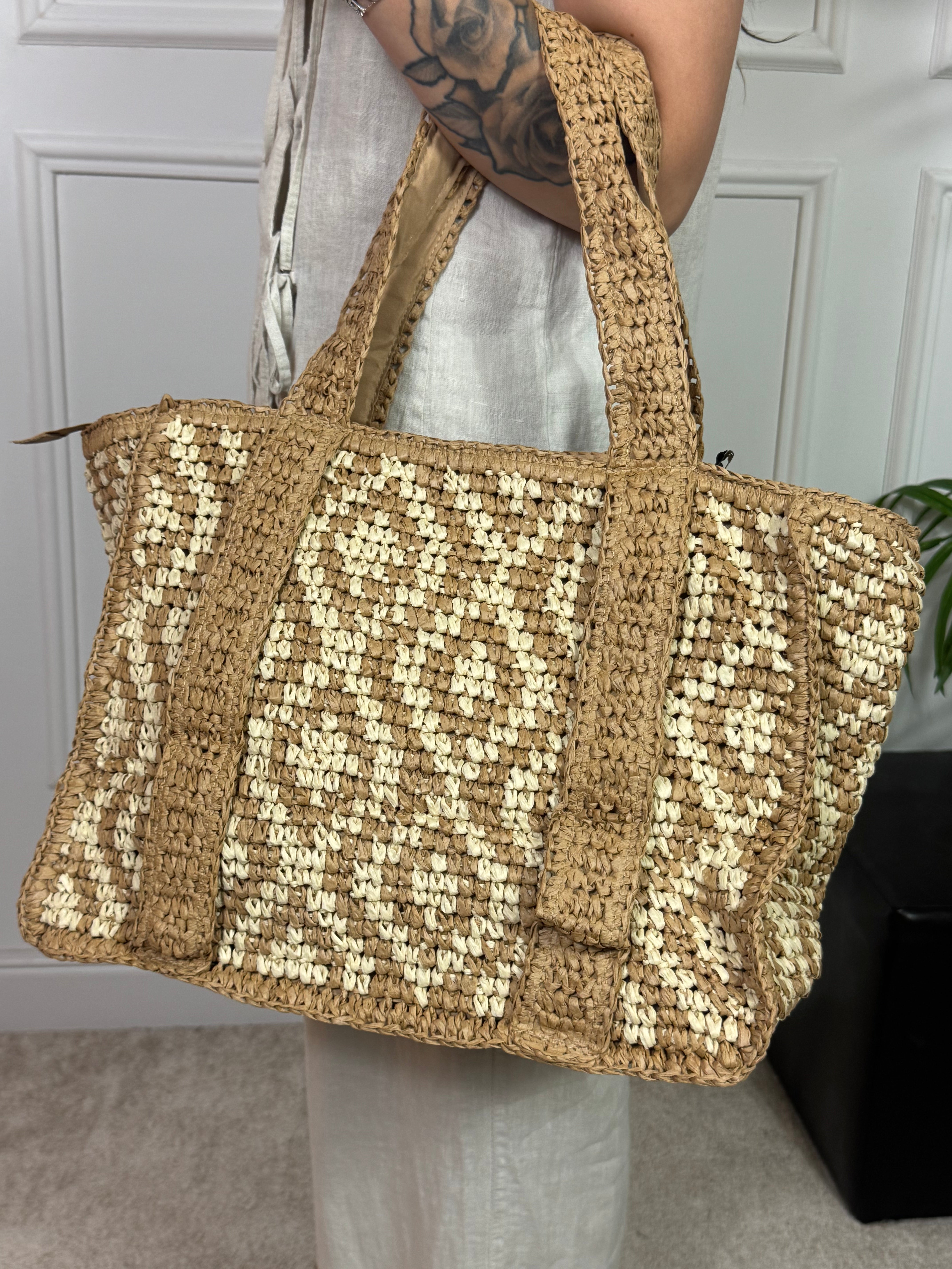 Borsa in raffia Victoria ILMH
