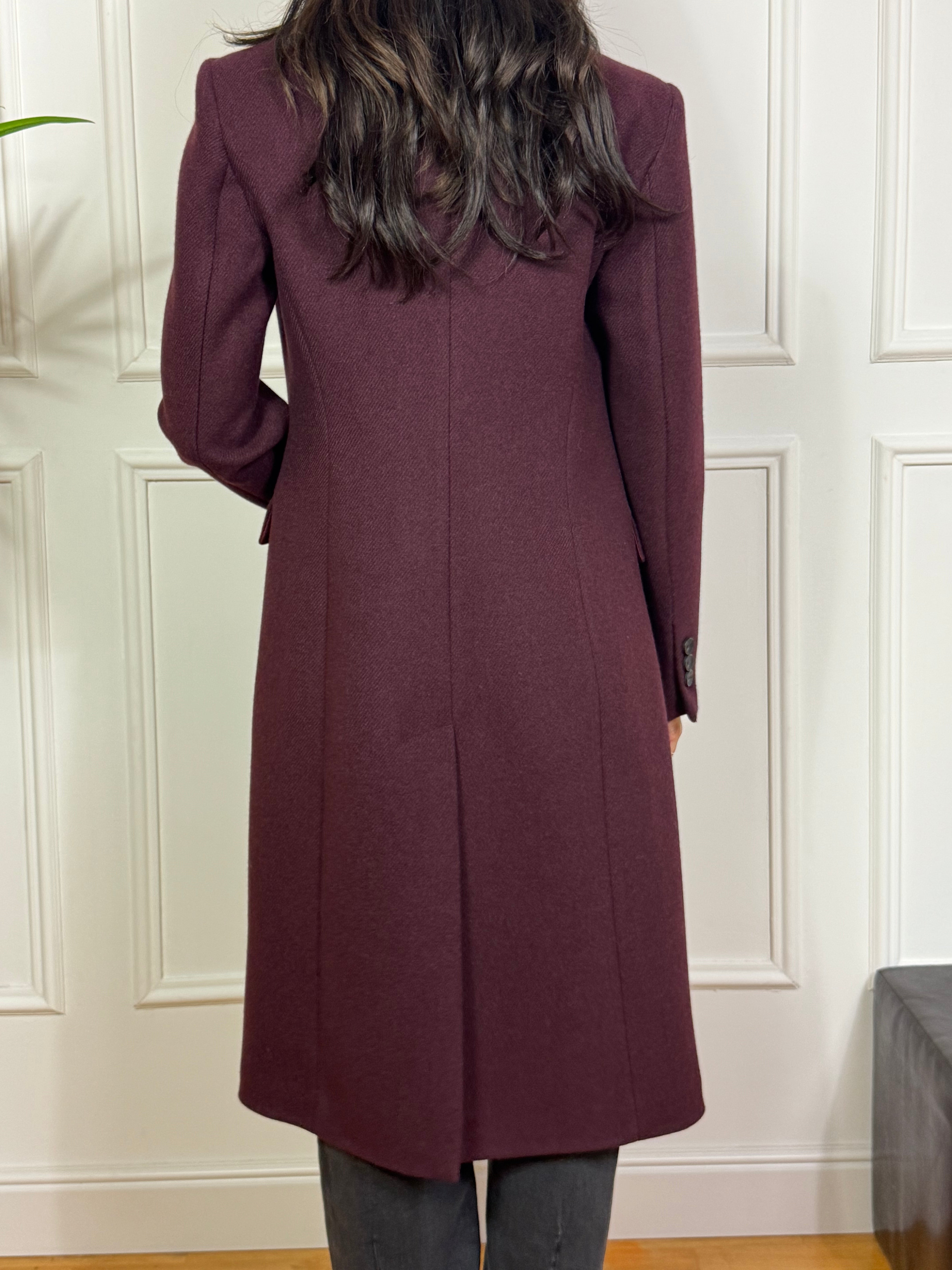 Cappotto doppiopetto  Kikisix  con revers