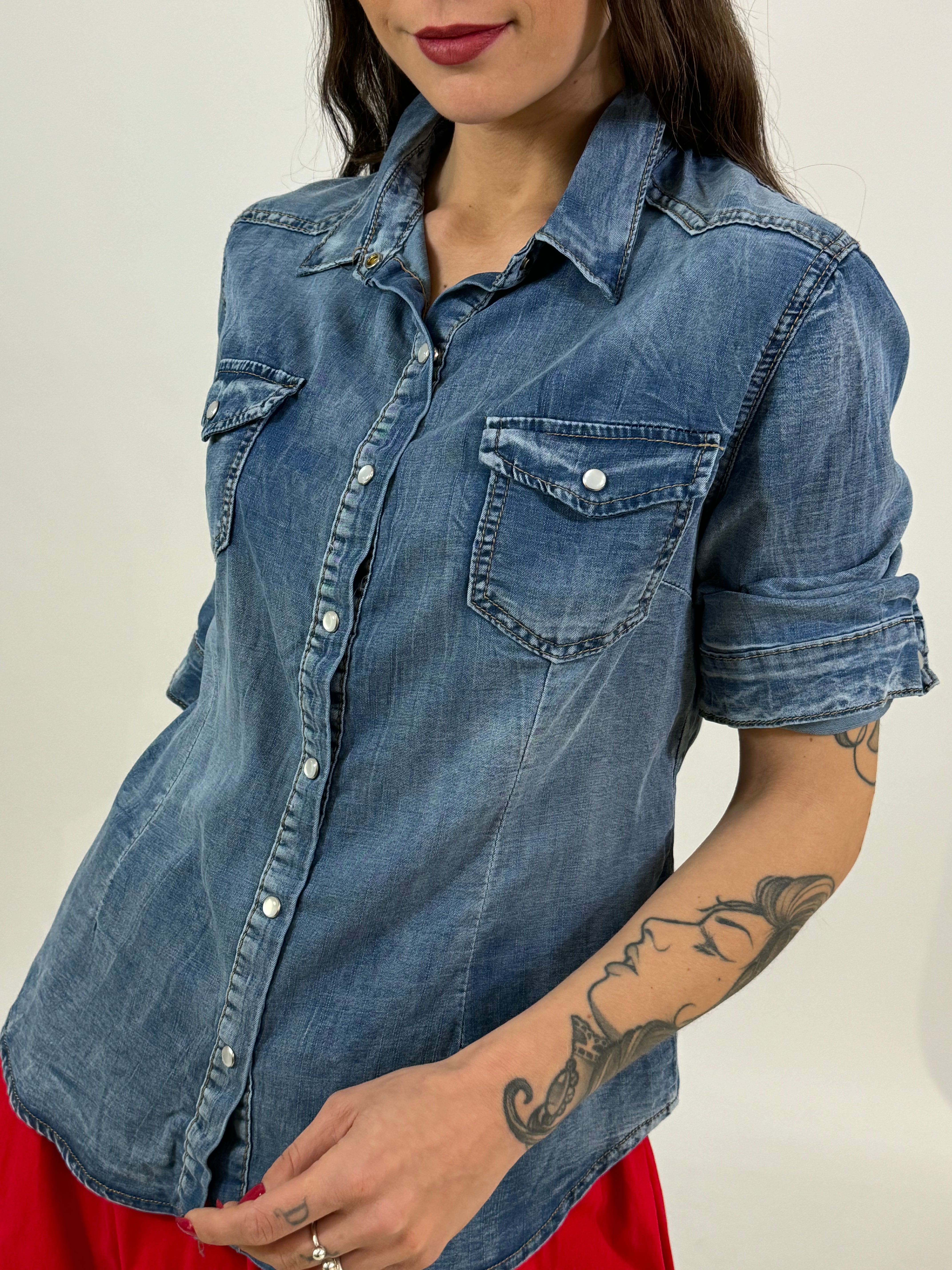 Camicia di jeans leggero Victoria ILMH