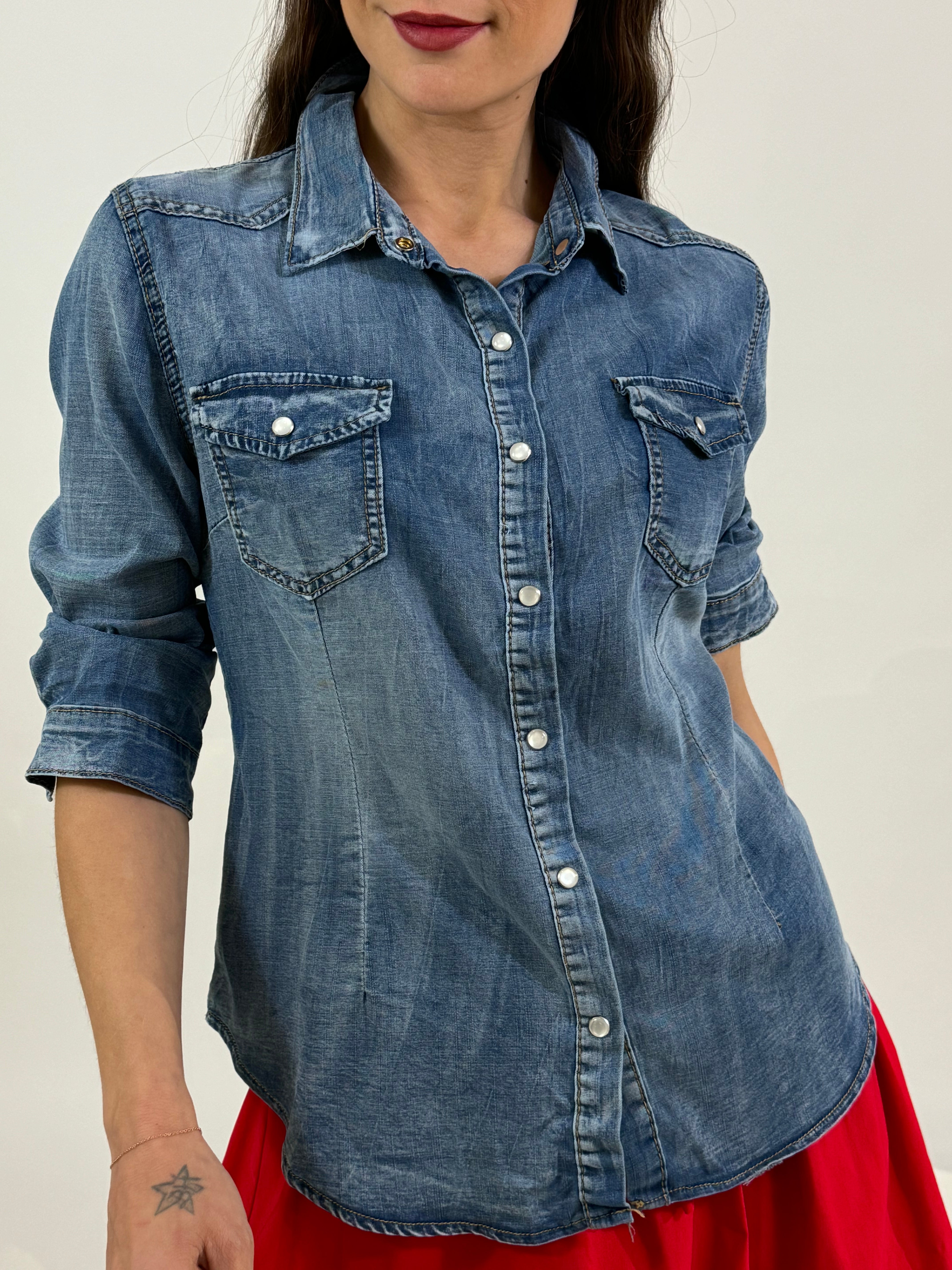 Camicia di jeans leggero Victoria ILMH