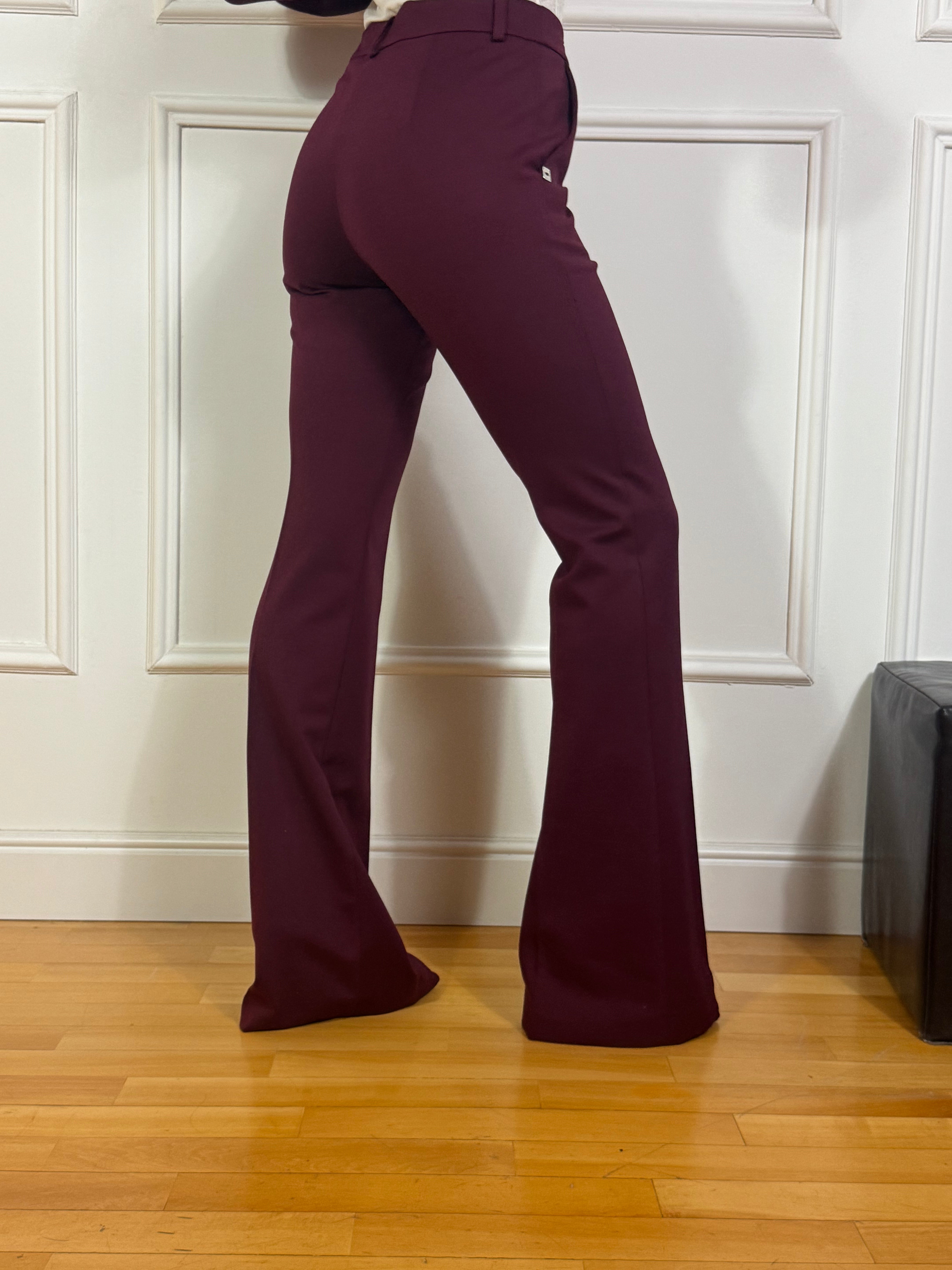 Pantalone in punto Milano Manila Grace FLARED