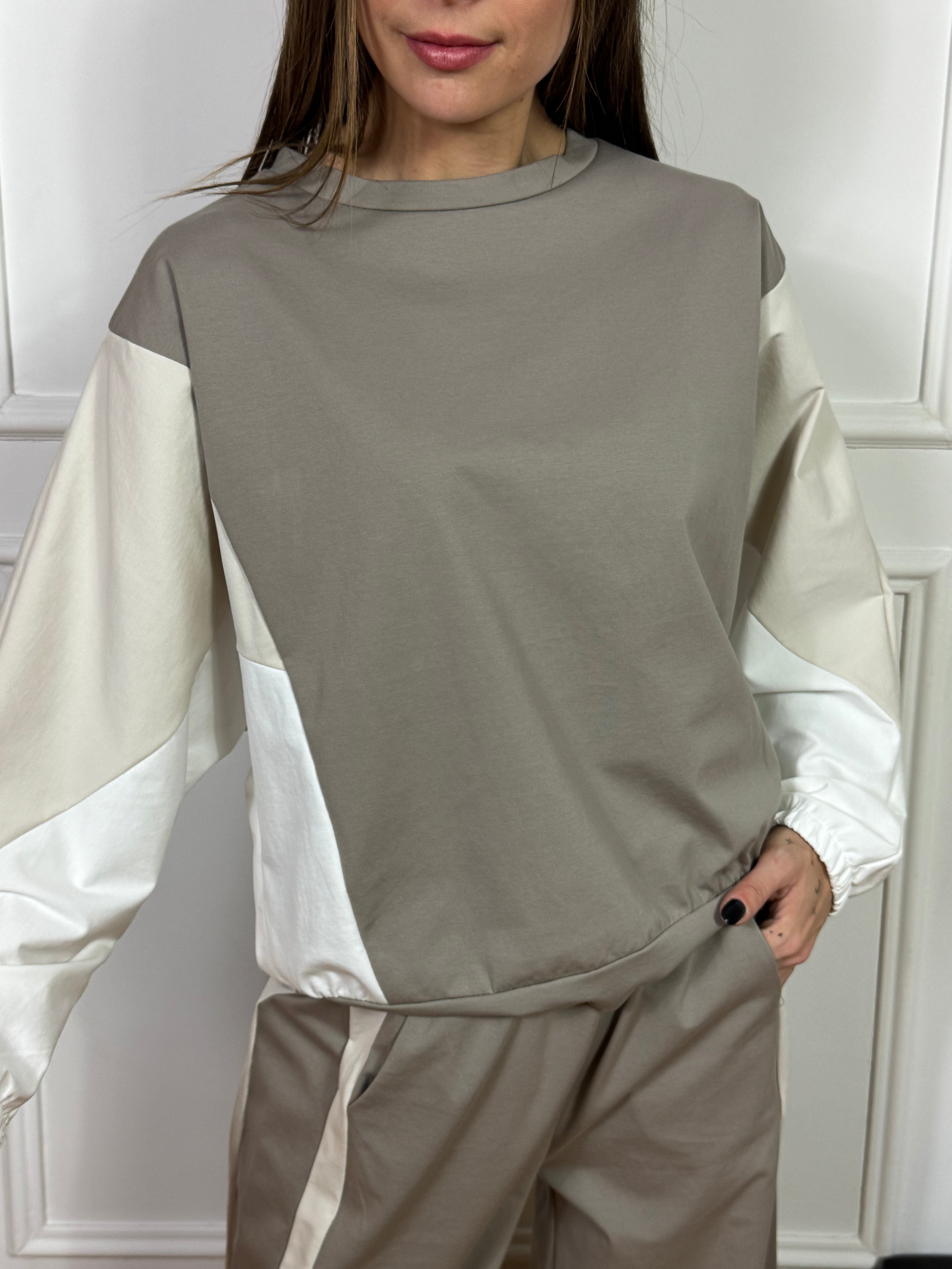 Felpa Geometrica VICTORIA  ILMH