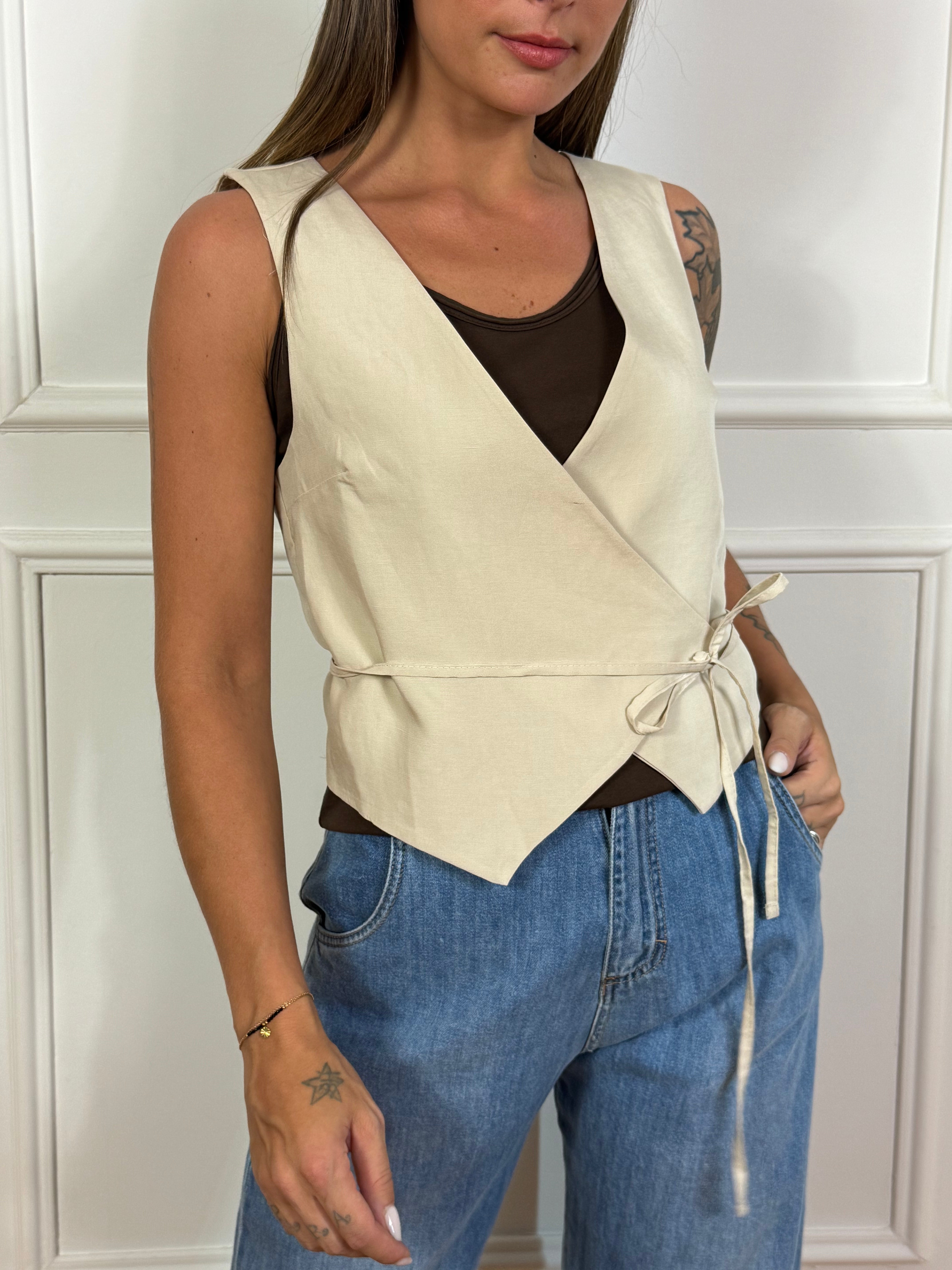 Gilet Kontatto INCROCIATO