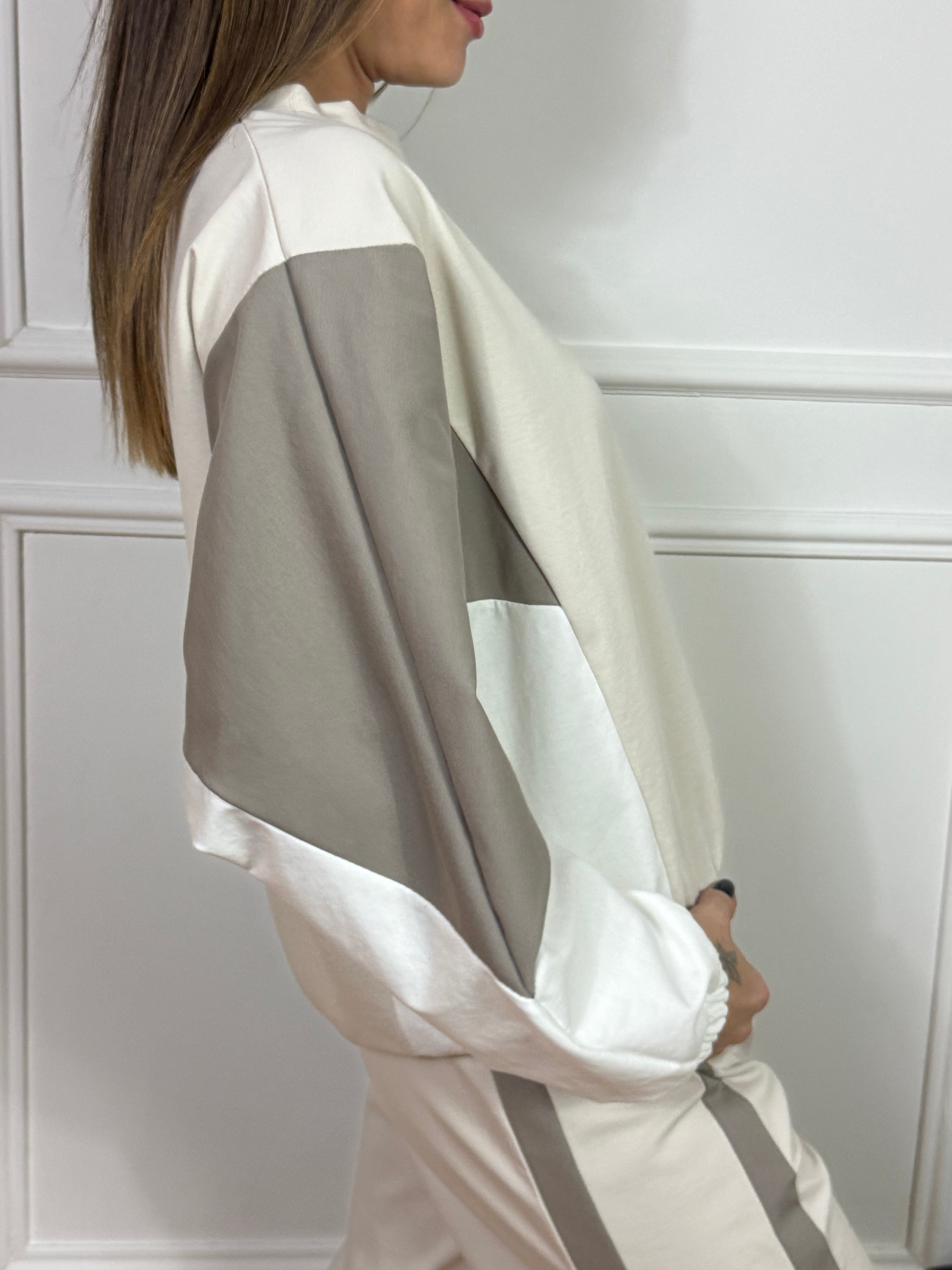 Felpa Geometrica VICTORIA  ILMH