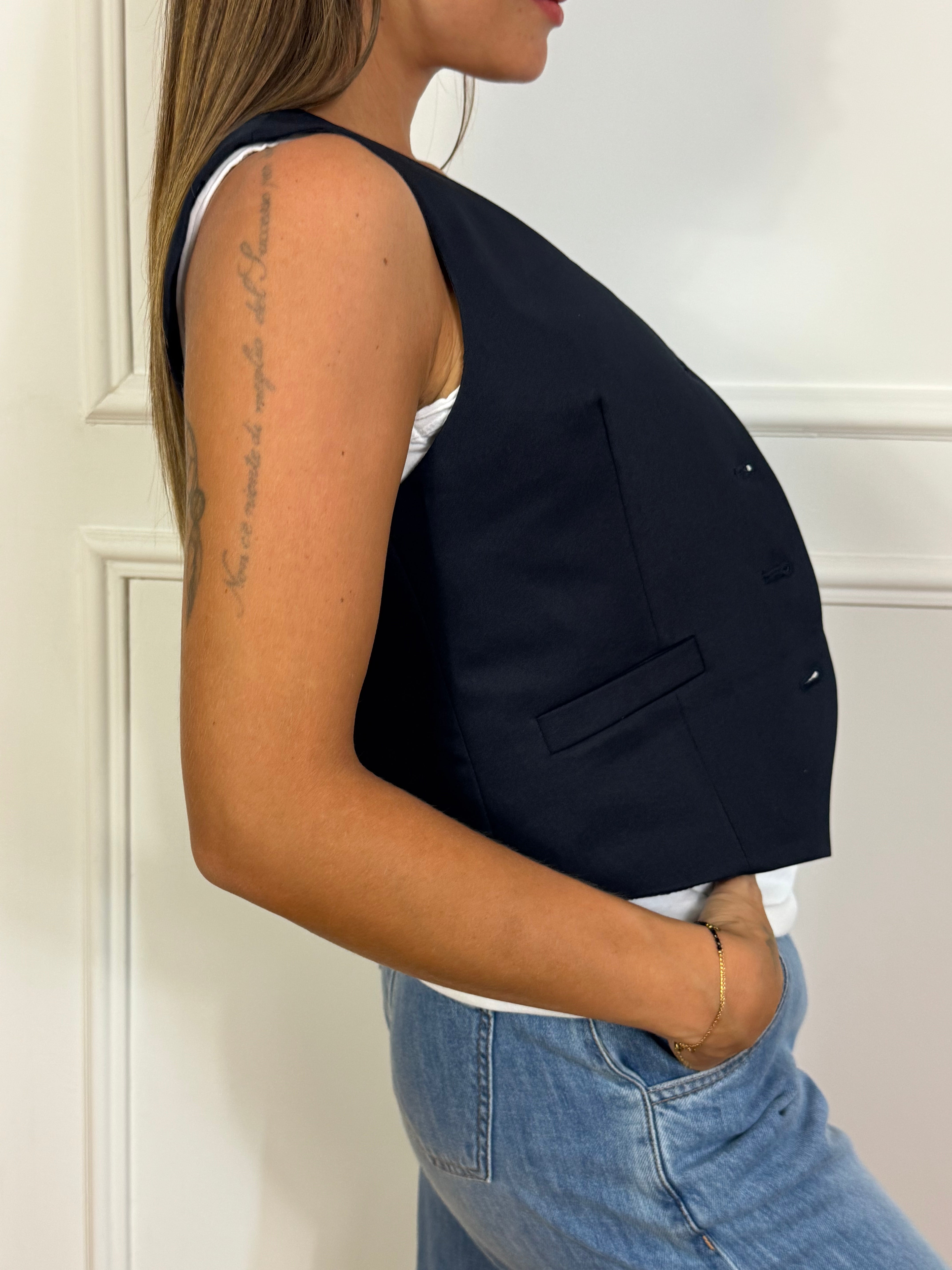 Gilet Kontatto CLASSICO CON BOTTONI