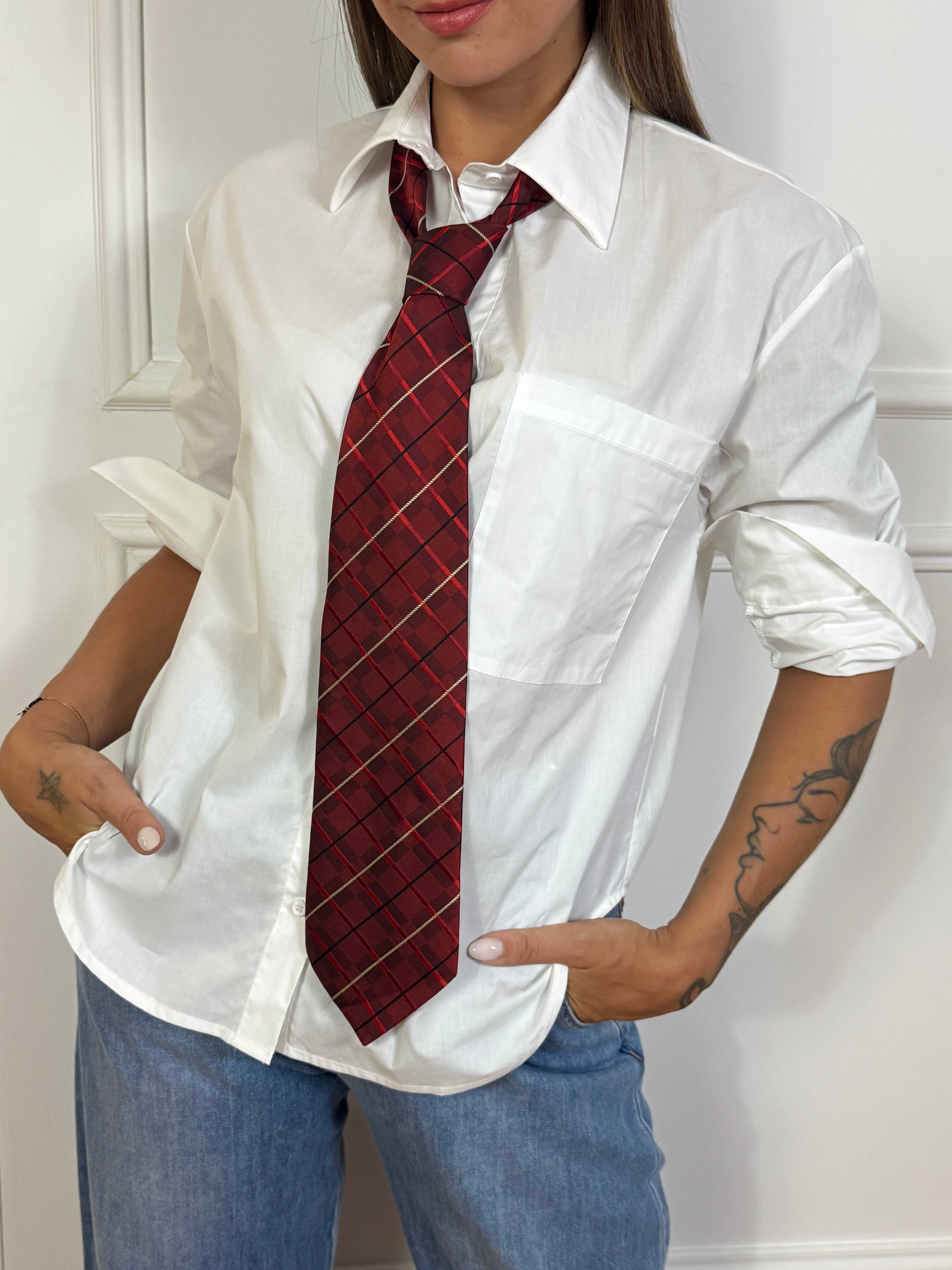 Camicia Kontatto con cravatta