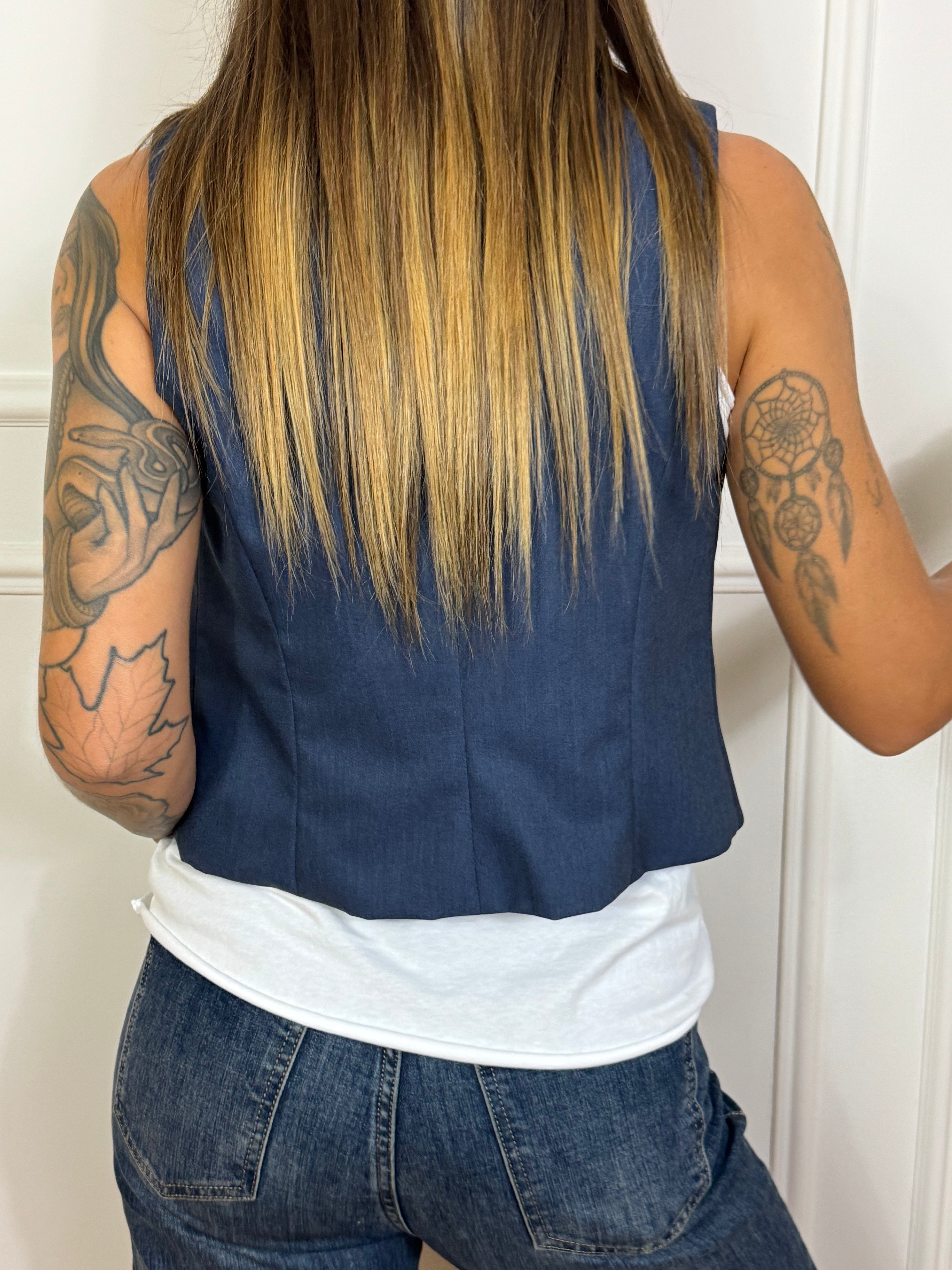Gilet Kontatto CLASSICO CON BOTTONI