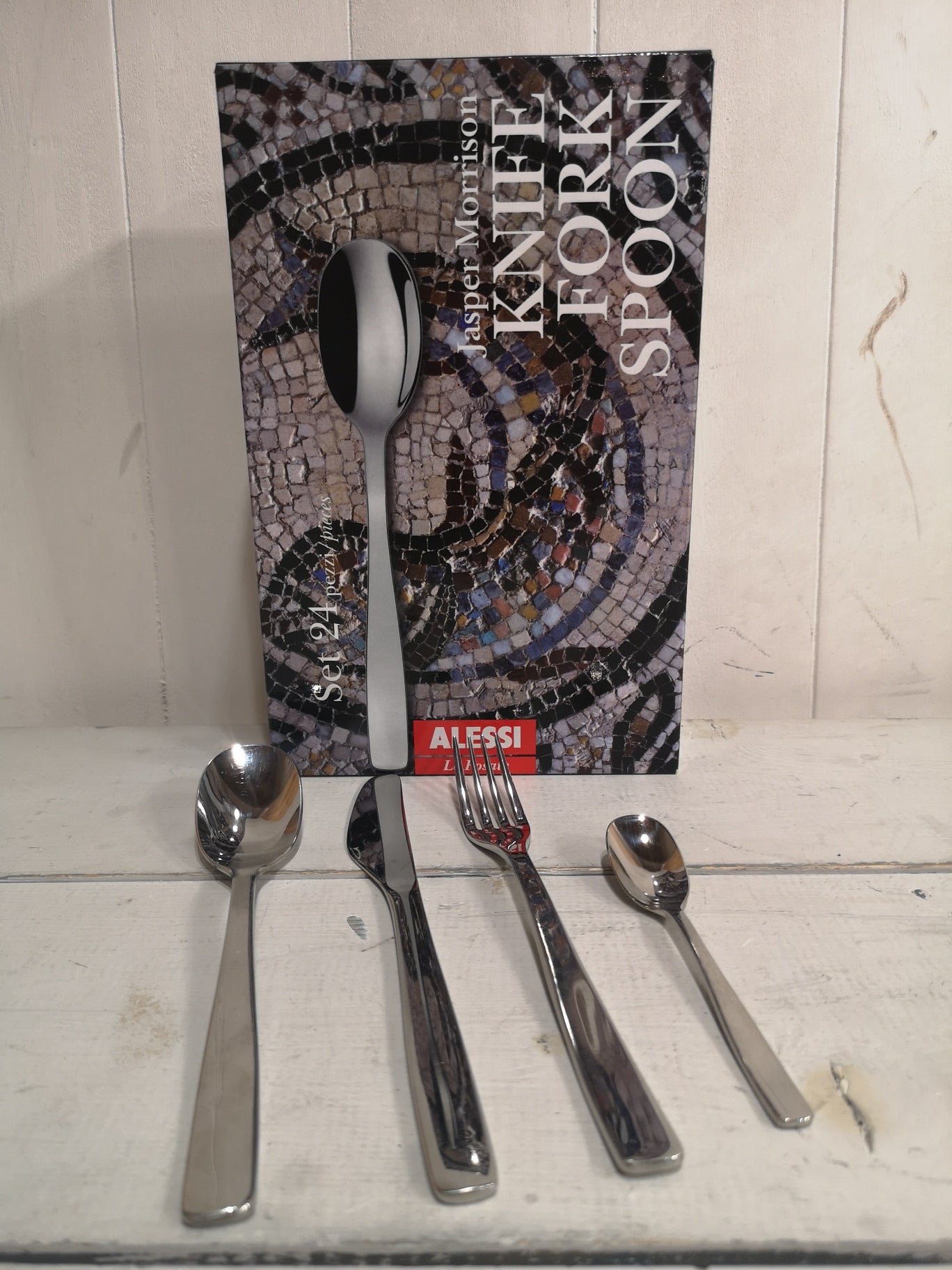 Posate set 24pz KNIFE FOR SPOON ALESSI