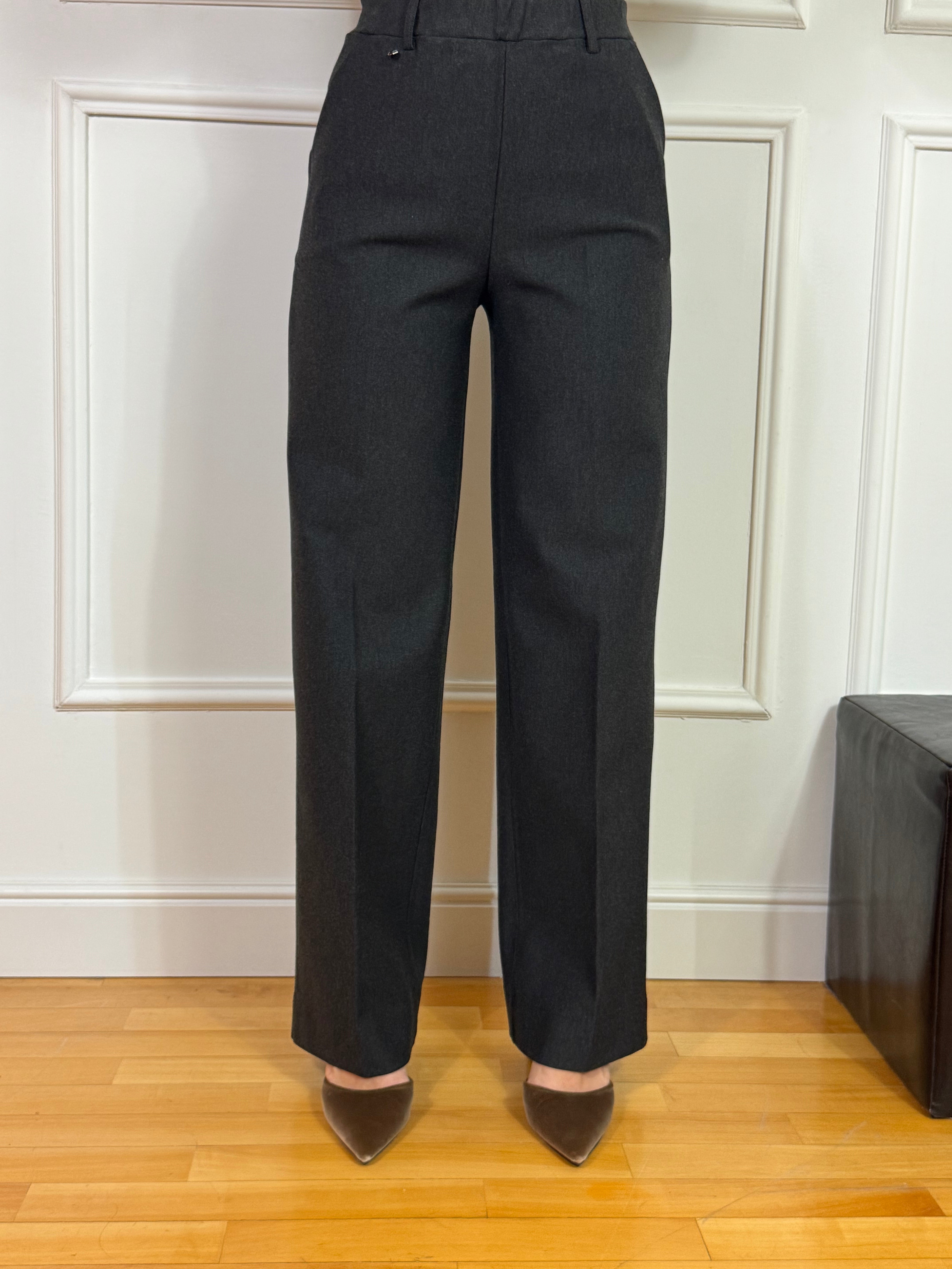 Pantalone PALAZZO WITH POCKETS Ragno TINTA UNITA