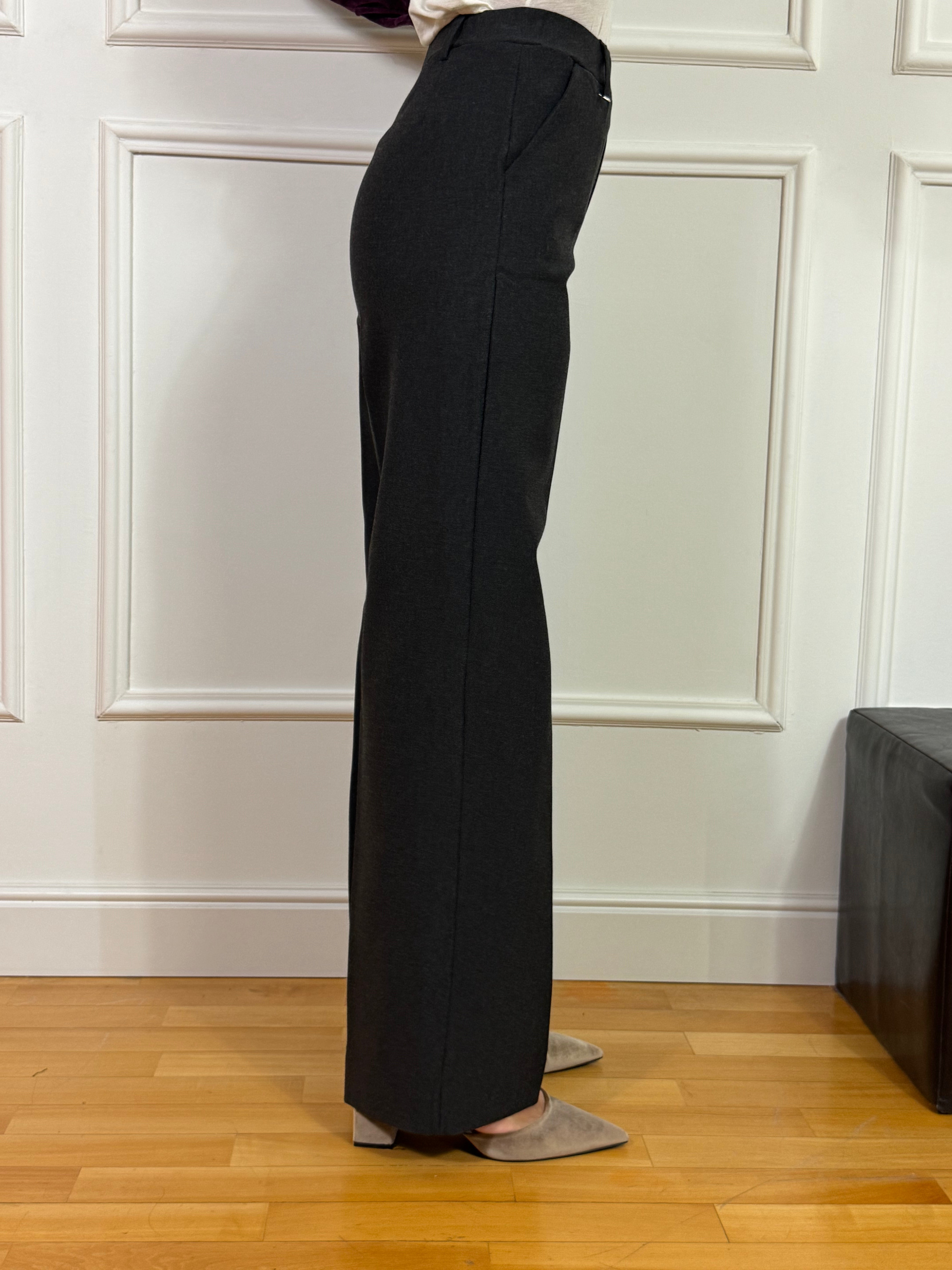 Pantalone PALAZZO WITH POCKETS Ragno TINTA UNITA