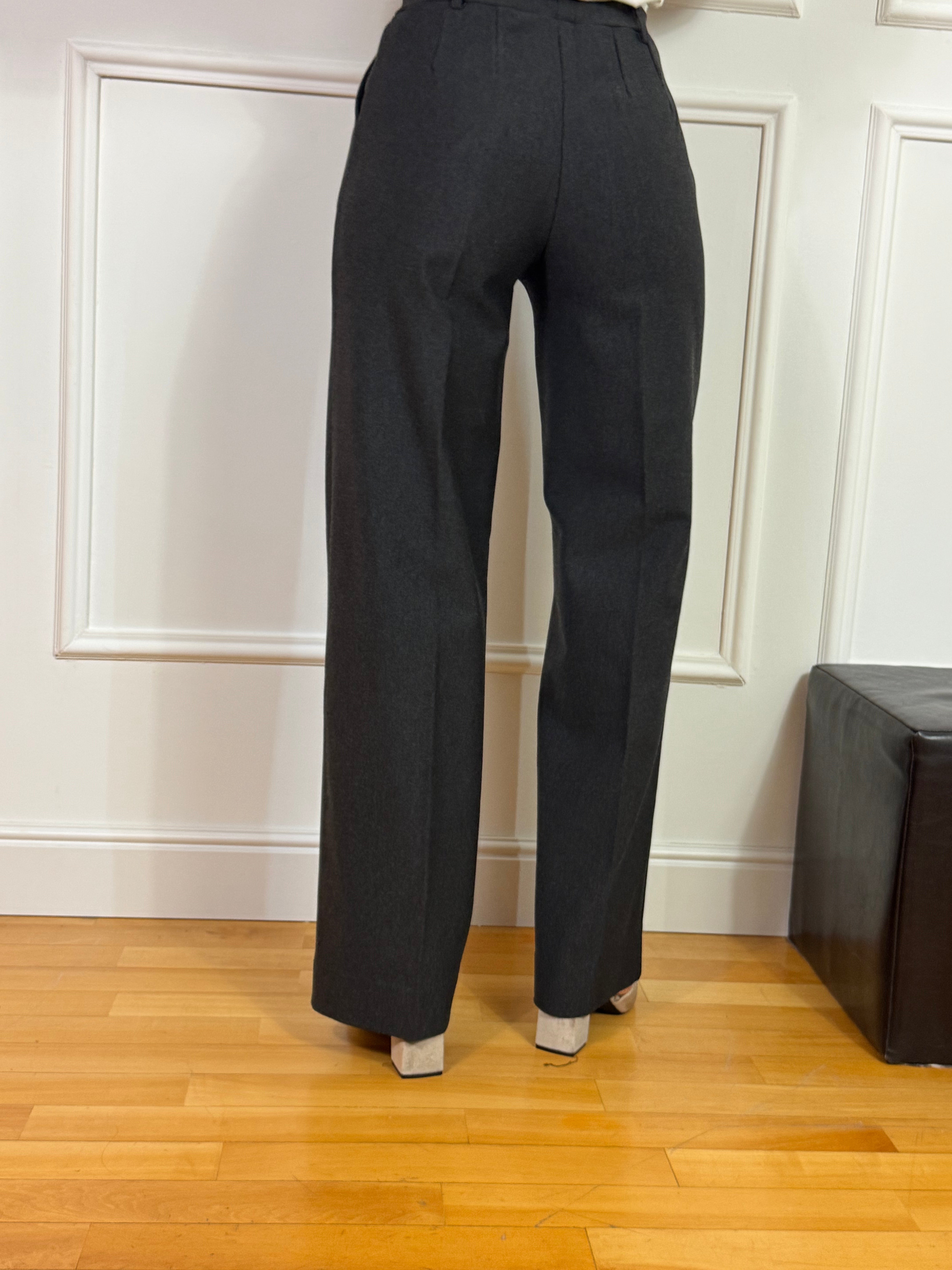 Pantalone PALAZZO WITH POCKETS Ragno TINTA UNITA