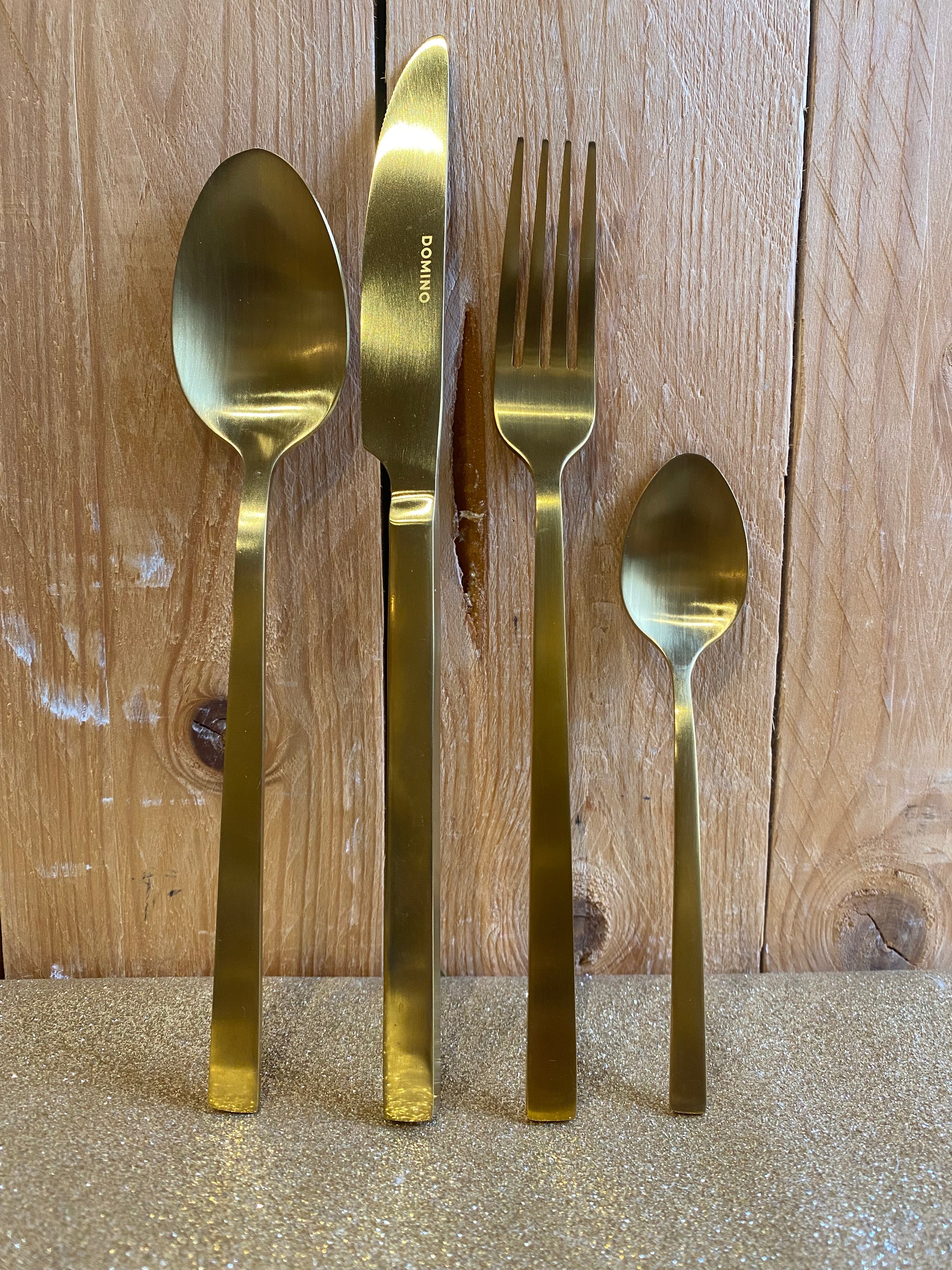 Posate set 24pz GOLD