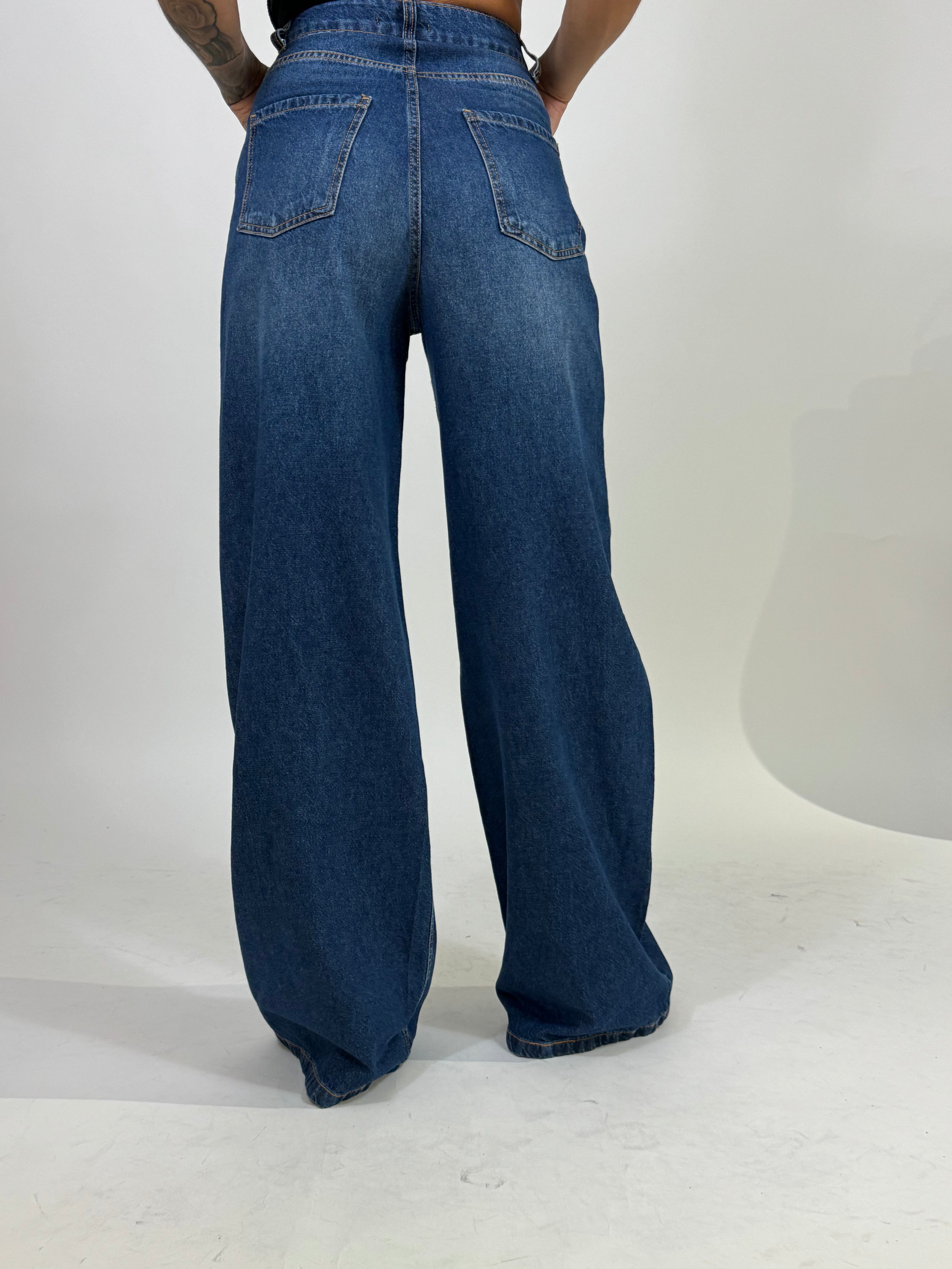 Jeans a palazzo Kikisix denim BASIC