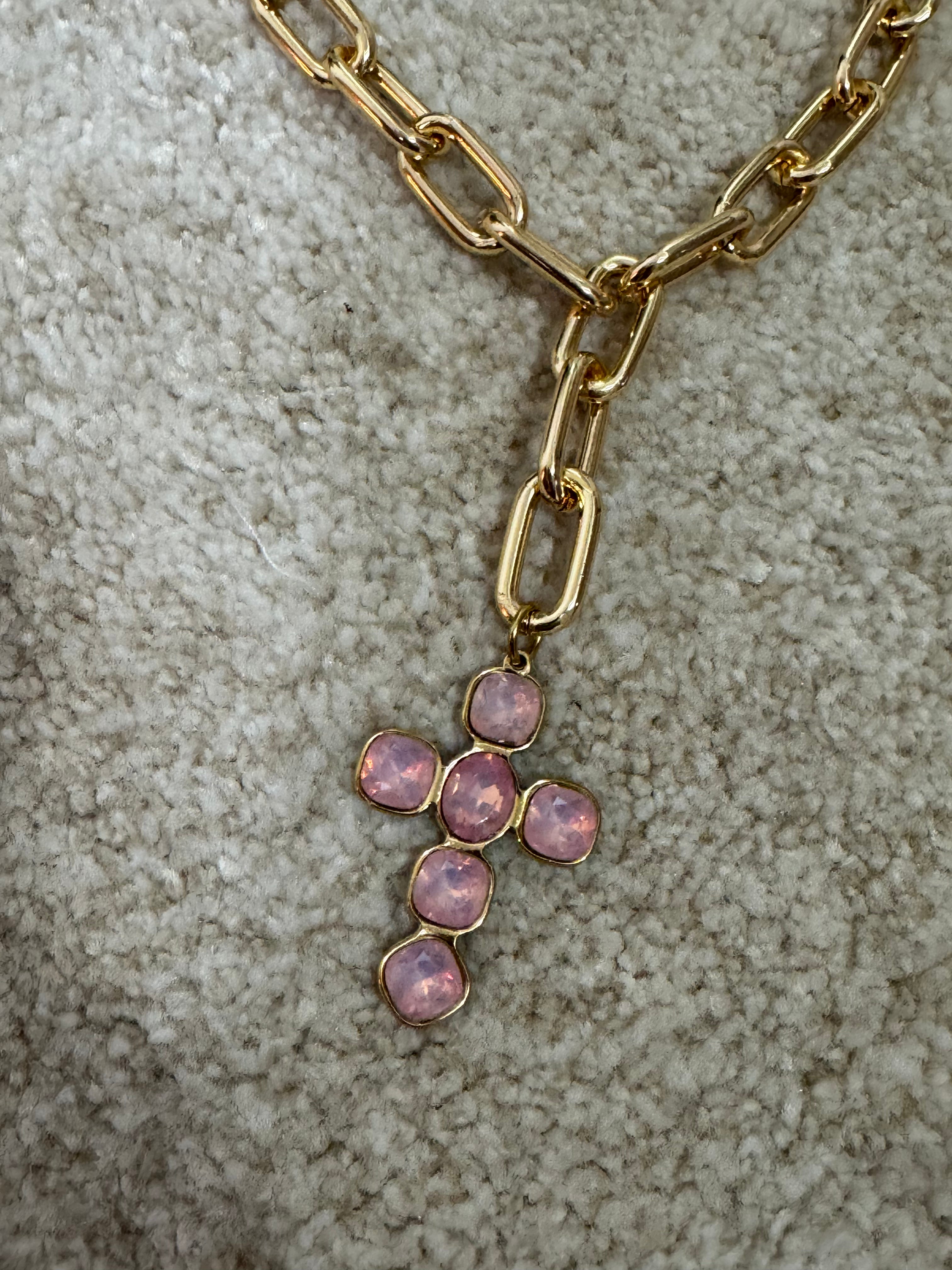 Collana CORTA Momi CROCE