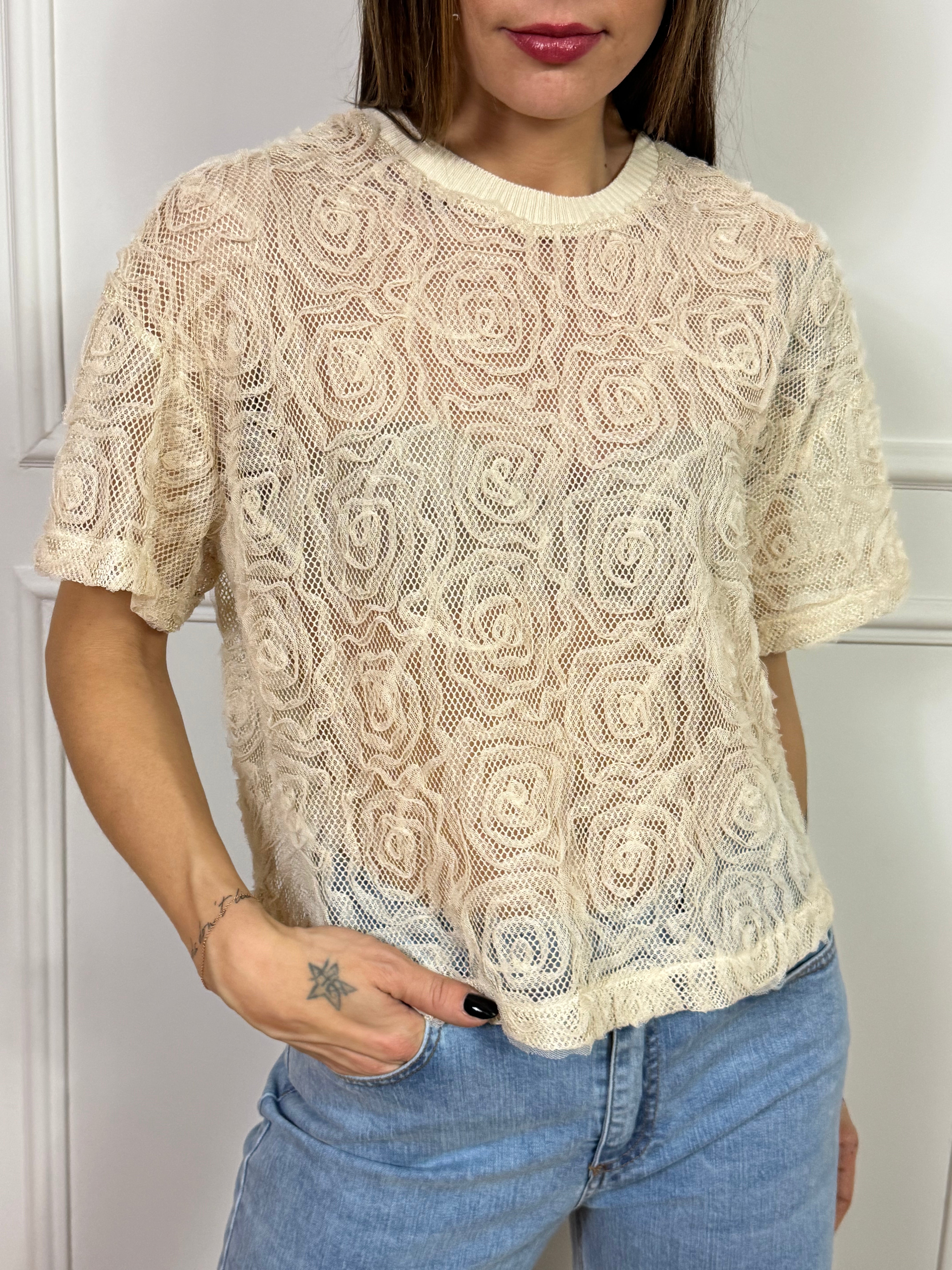 Maglia pizzo HAVE ONE