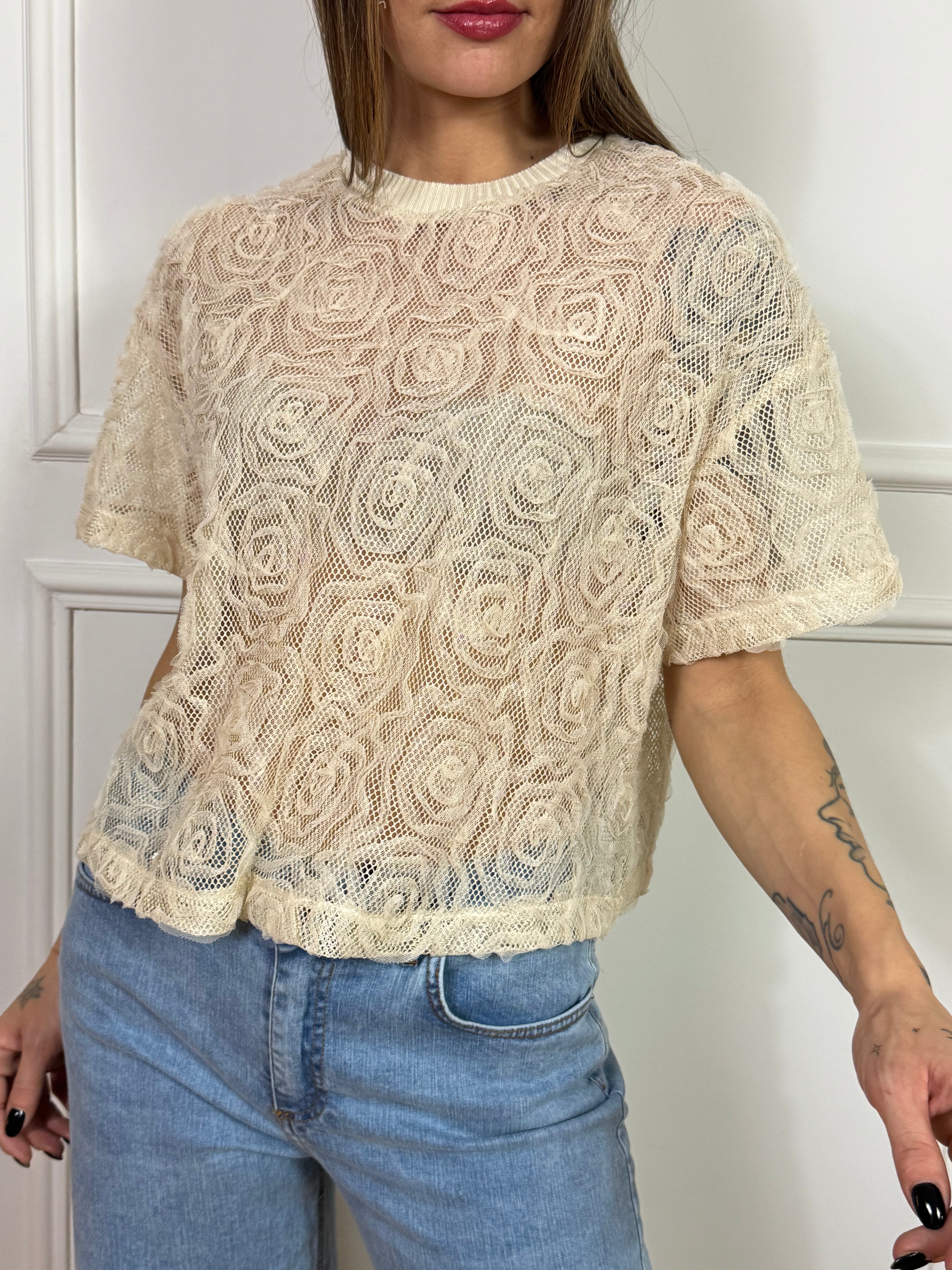 Maglia pizzo HAVE ONE