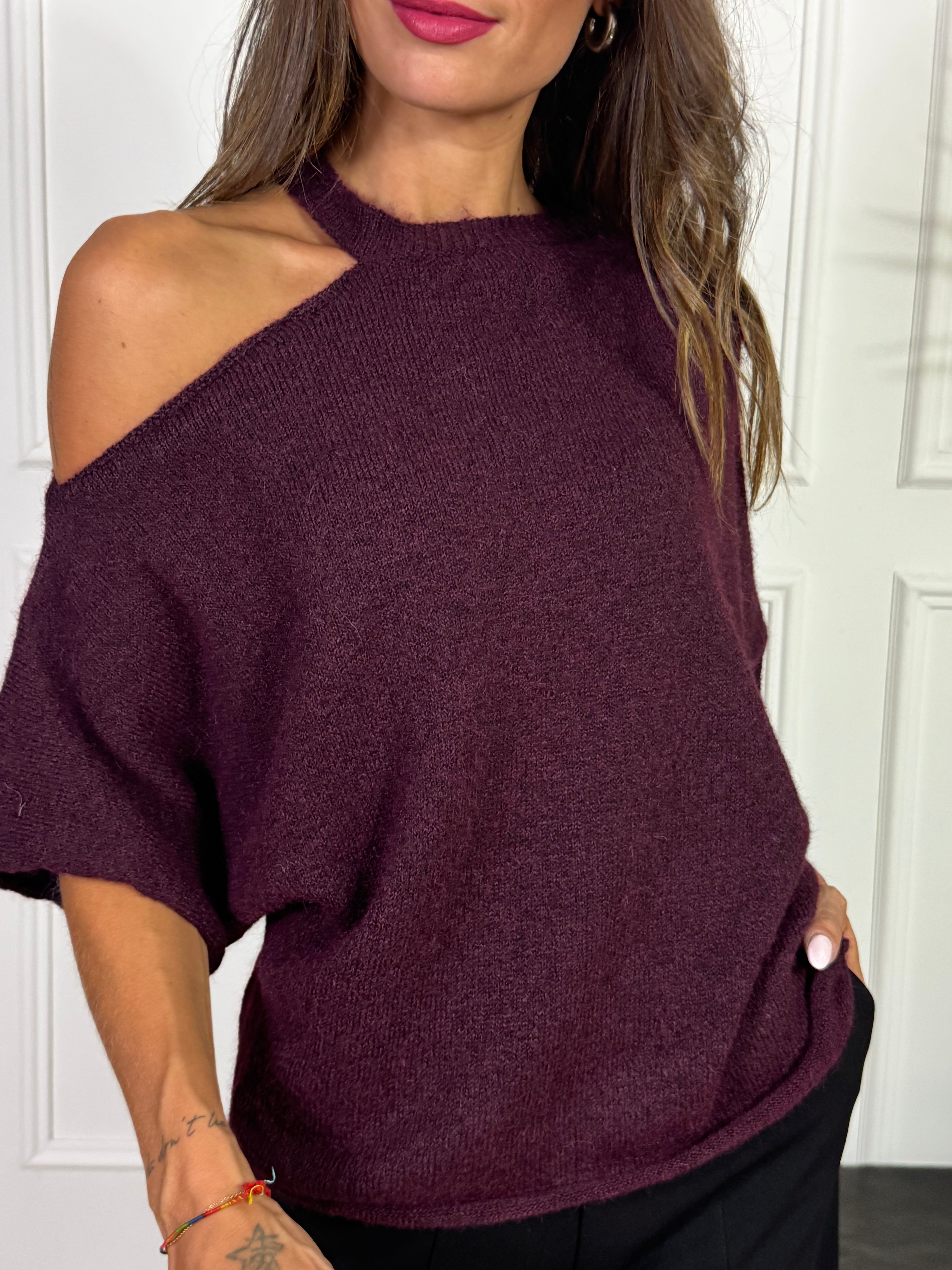 Maglia CUT-OUT Susy Mix NUVOLA