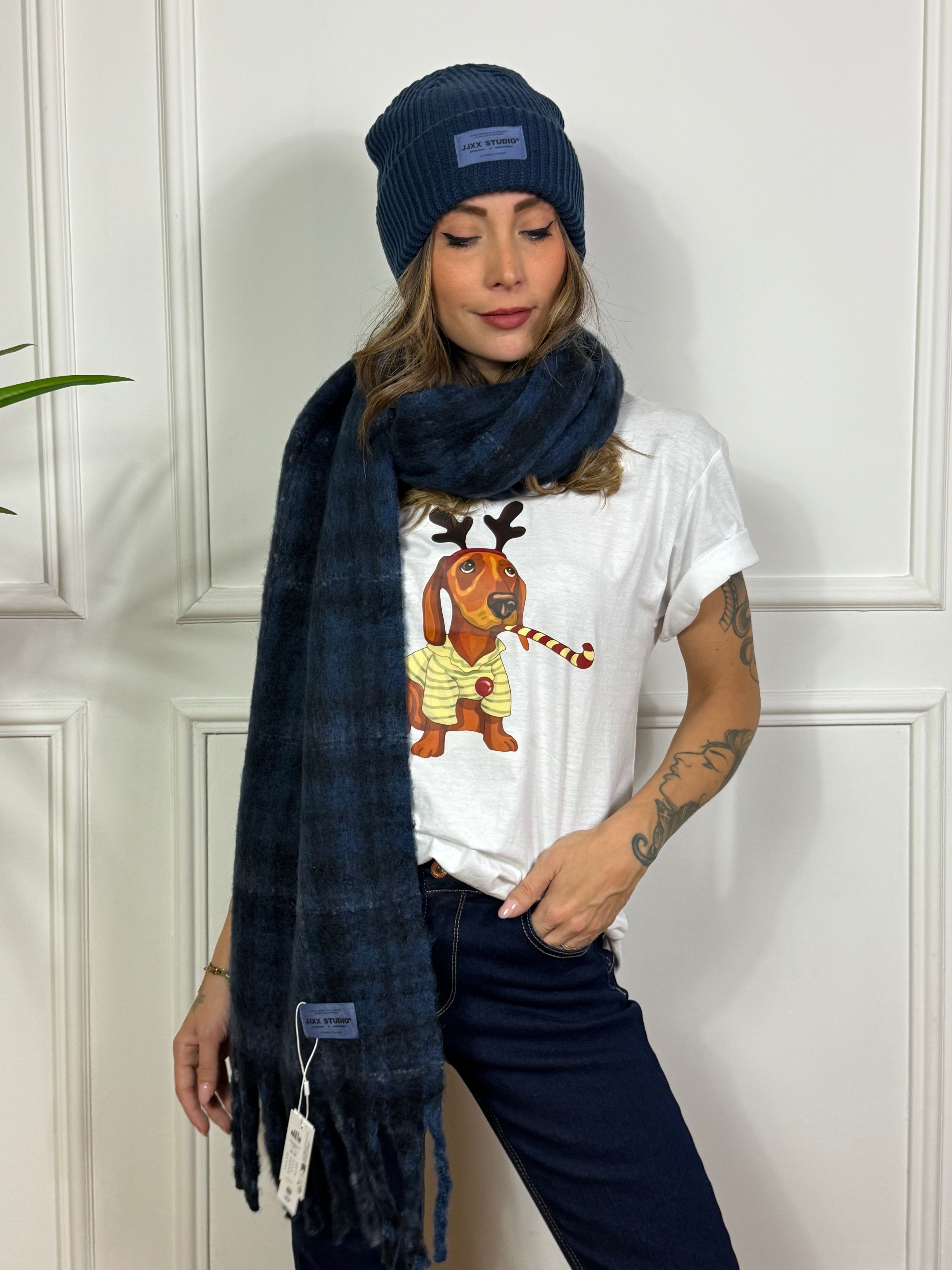 SCIARPA modello LESLIE -  JJXX - SCOZZESE