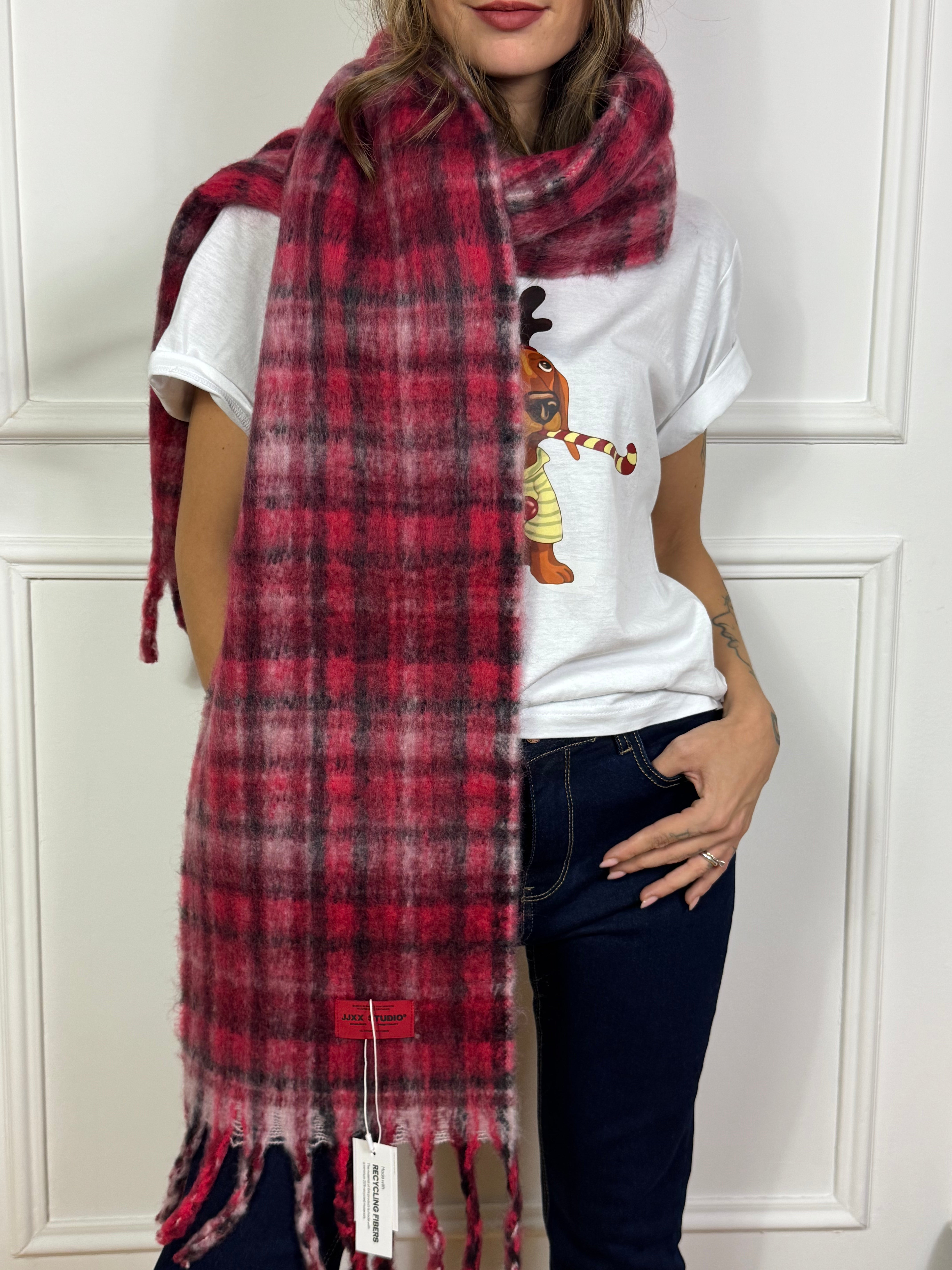 SCIARPA modello LESLIE -  JJXX - SCOZZESE