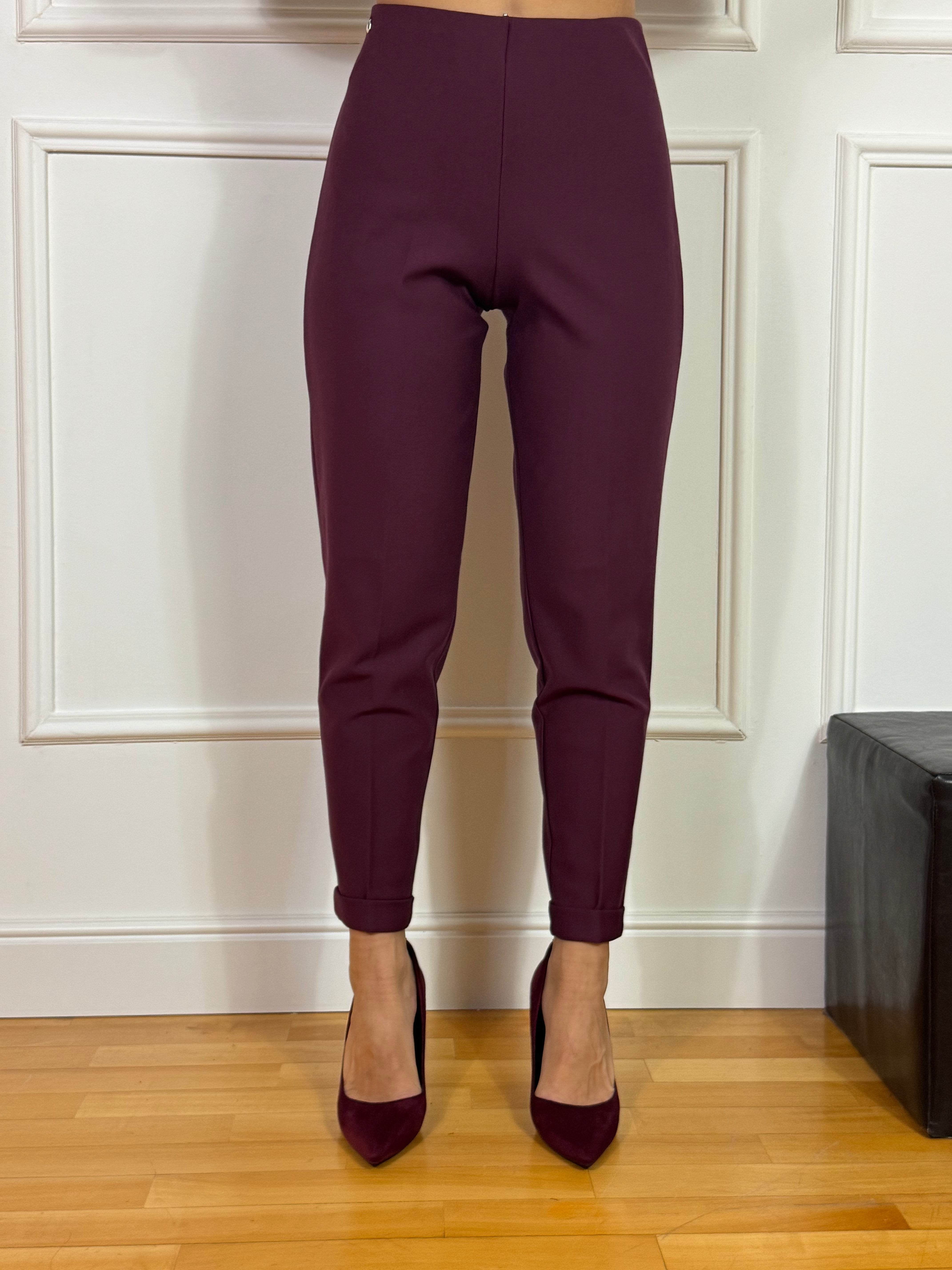 Pantalone SLIM CIGARETTE Ragno TINTA UNITA