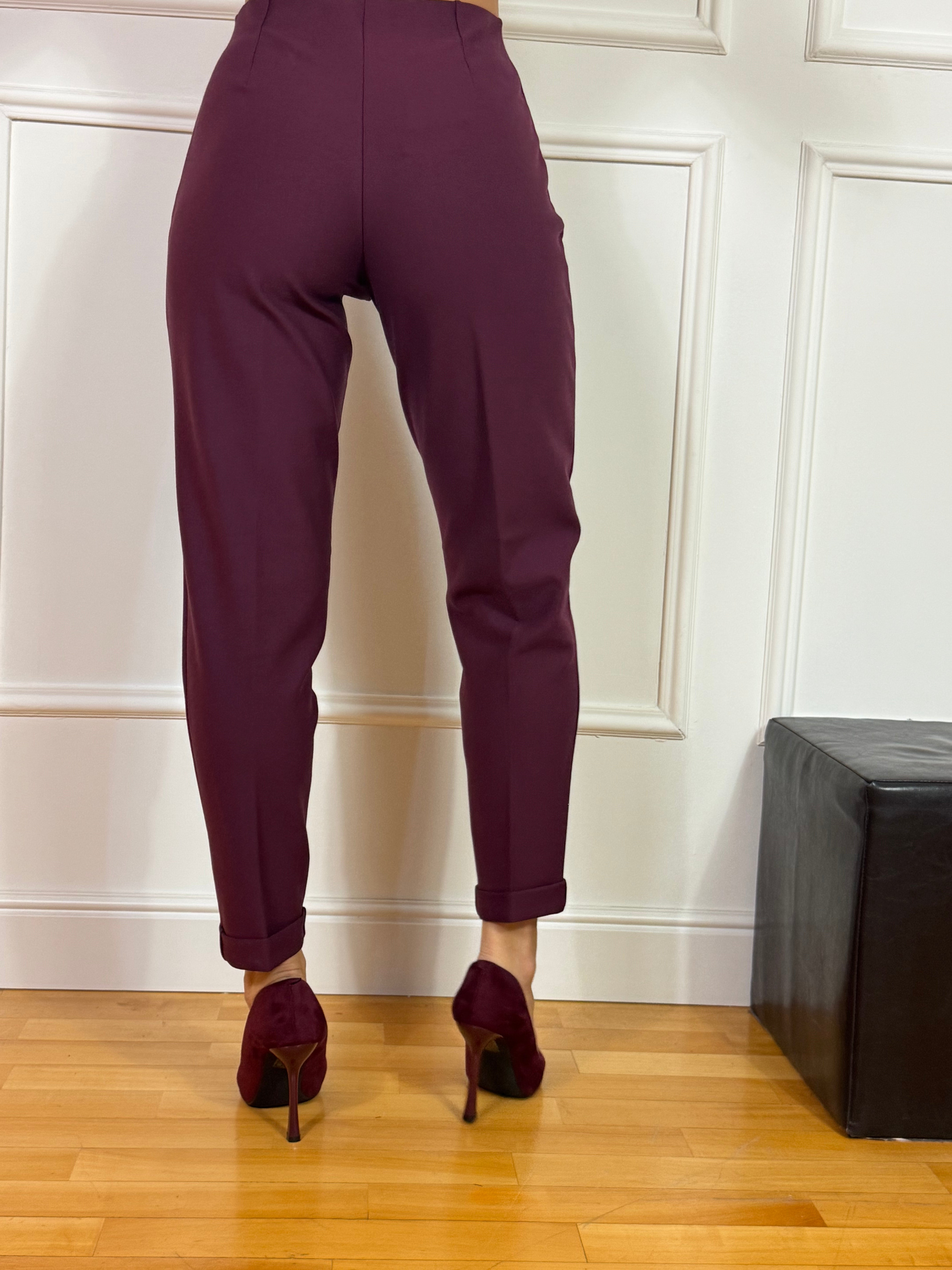 Pantalone SLIM CIGARETTE Ragno TINTA UNITA