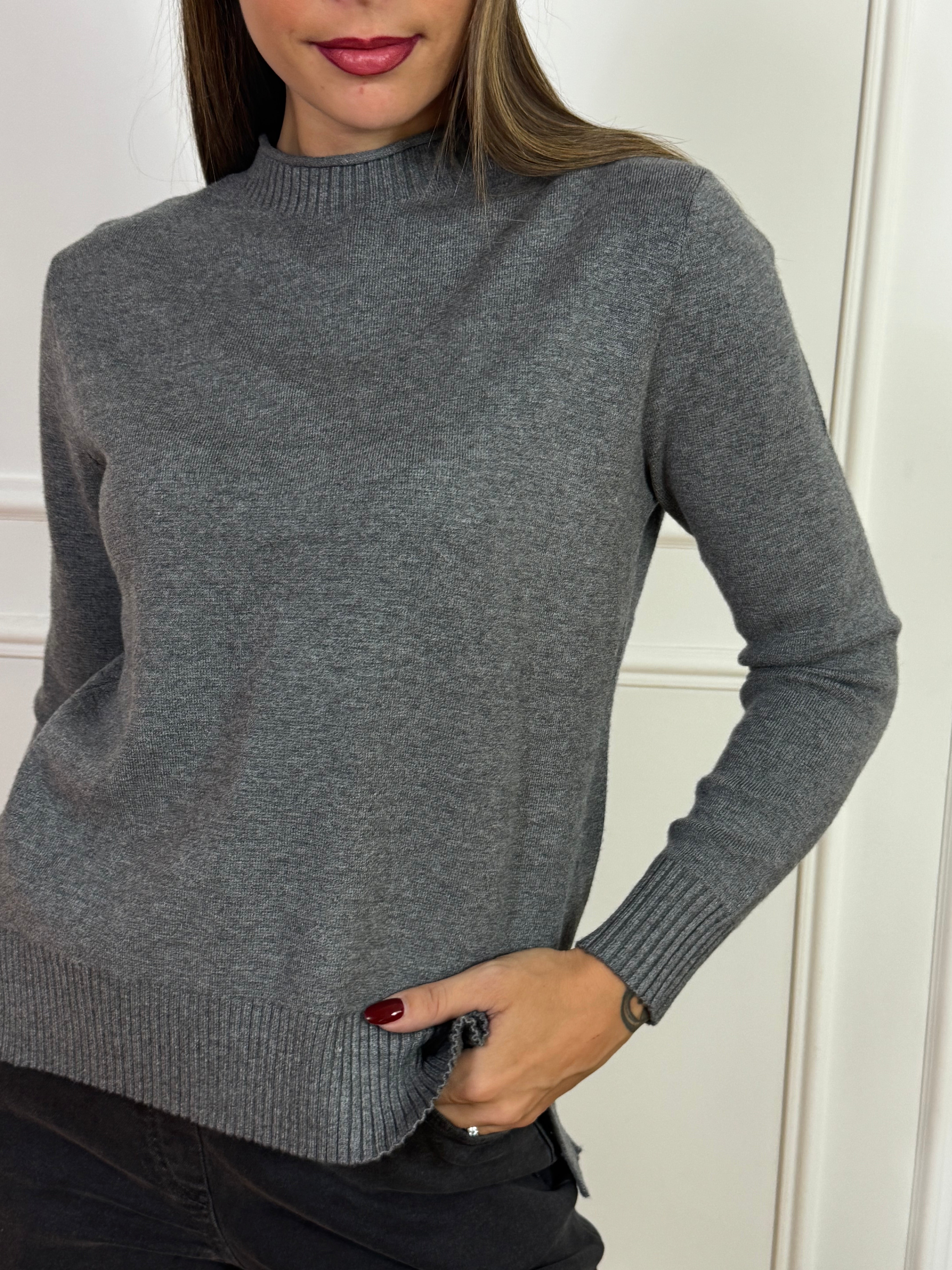 Maglia Ragno GIROCOLLO CANNETTATO