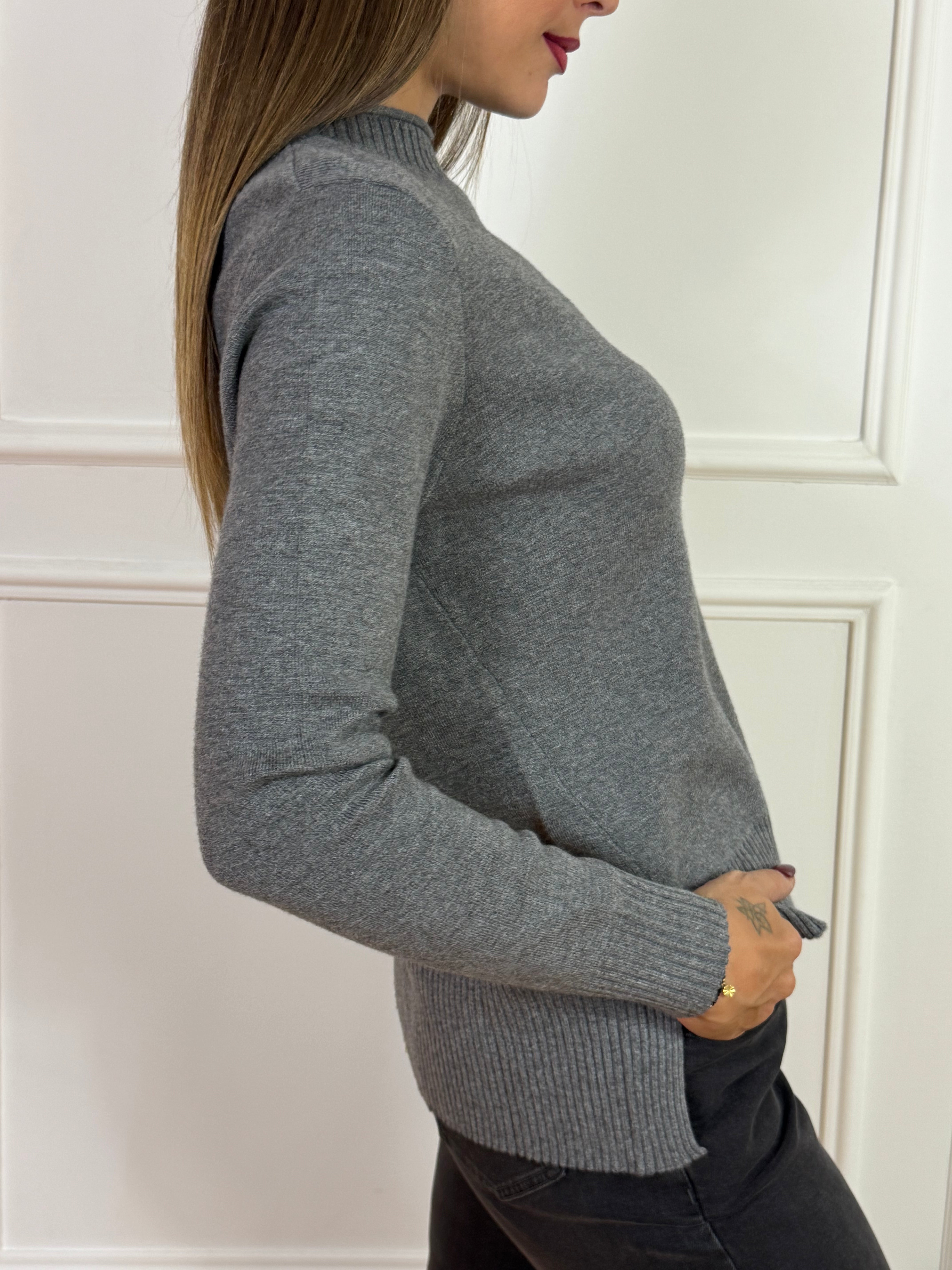 Maglia Ragno GIROCOLLO CANNETTATO