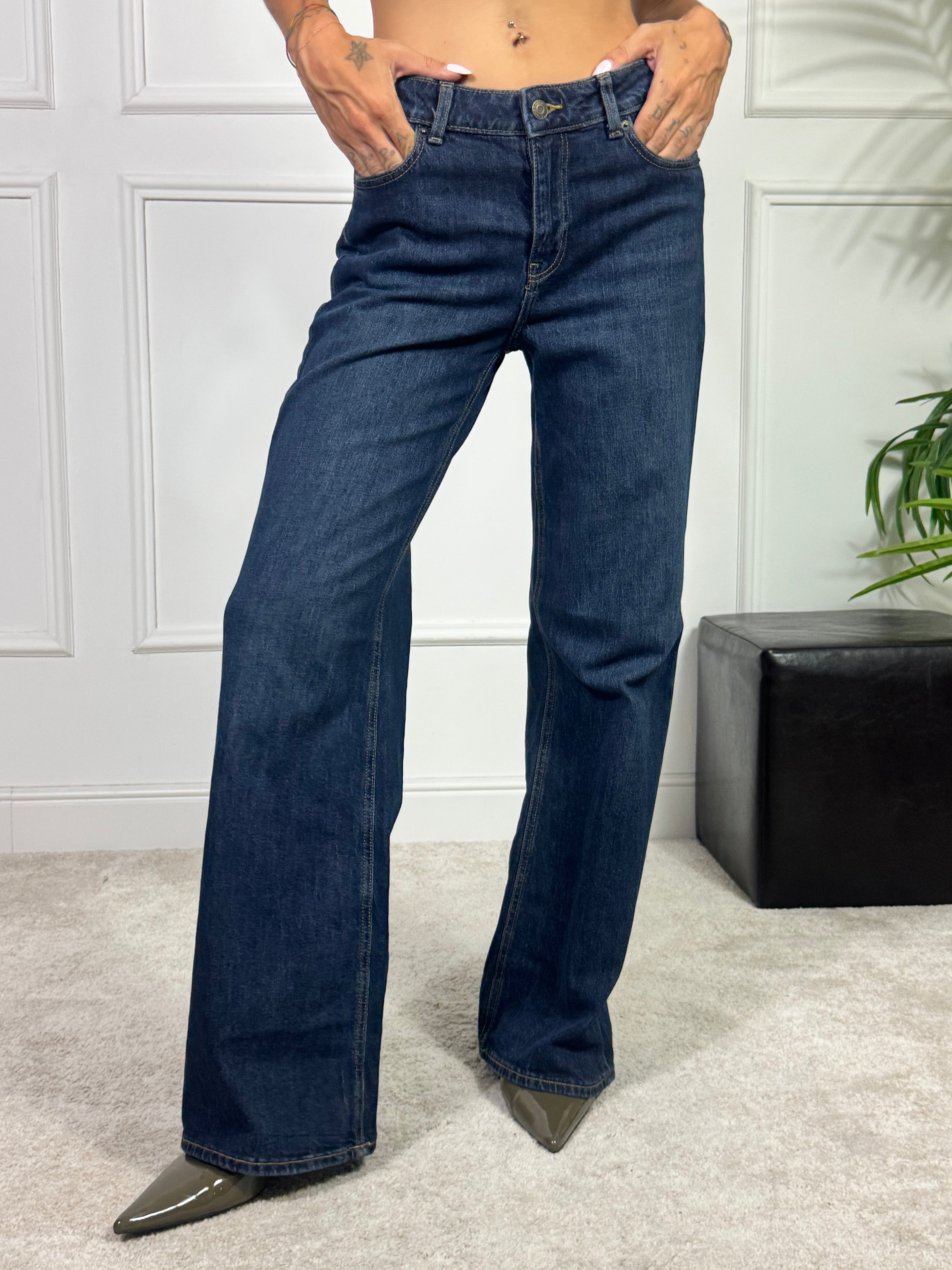 Jeans JJXX modello ROME FLARED - BLUE DENIM