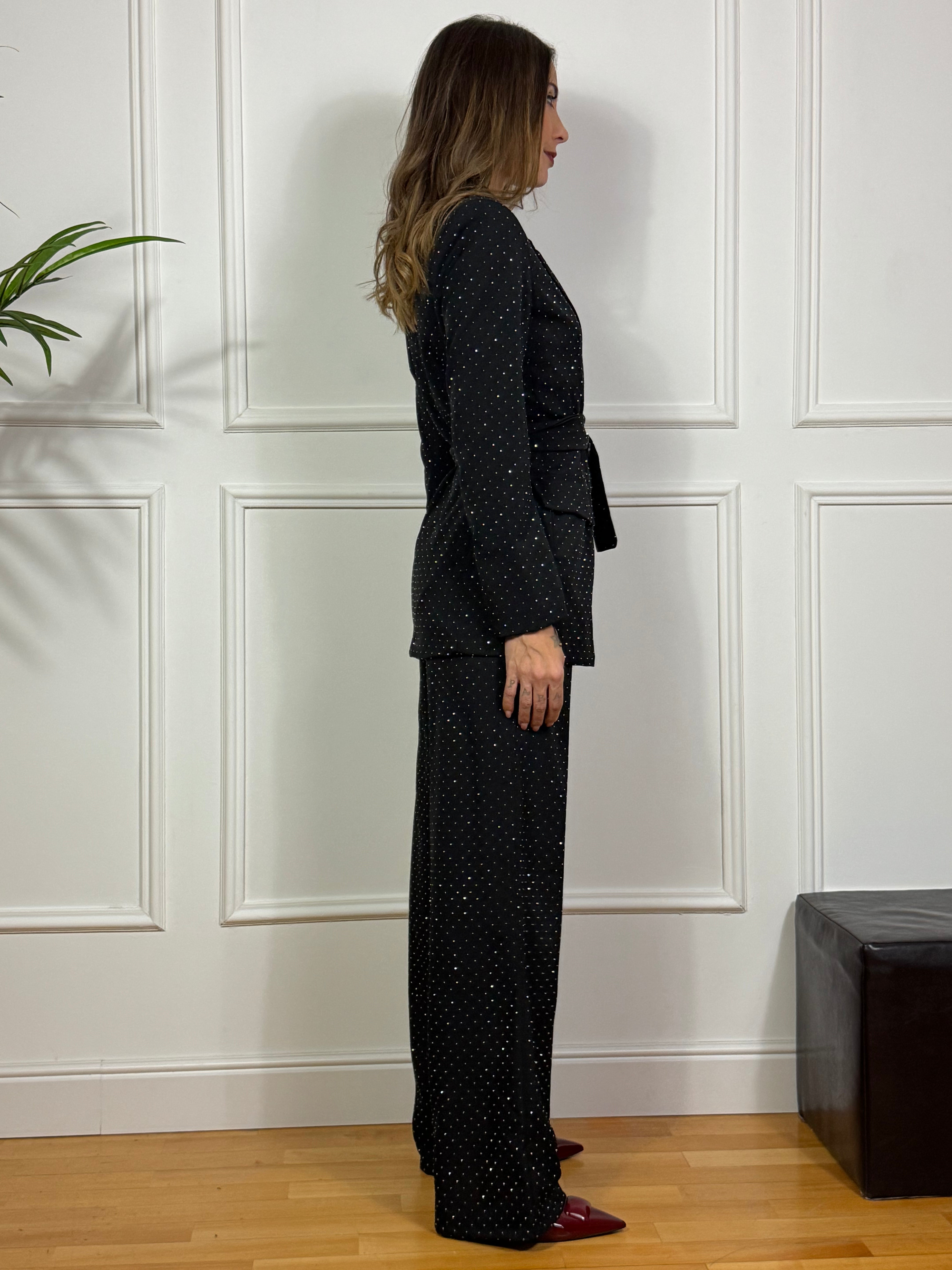 Completo TAILLEUR Victoria ILMH giacca + pantalone con PUNTI LUCE