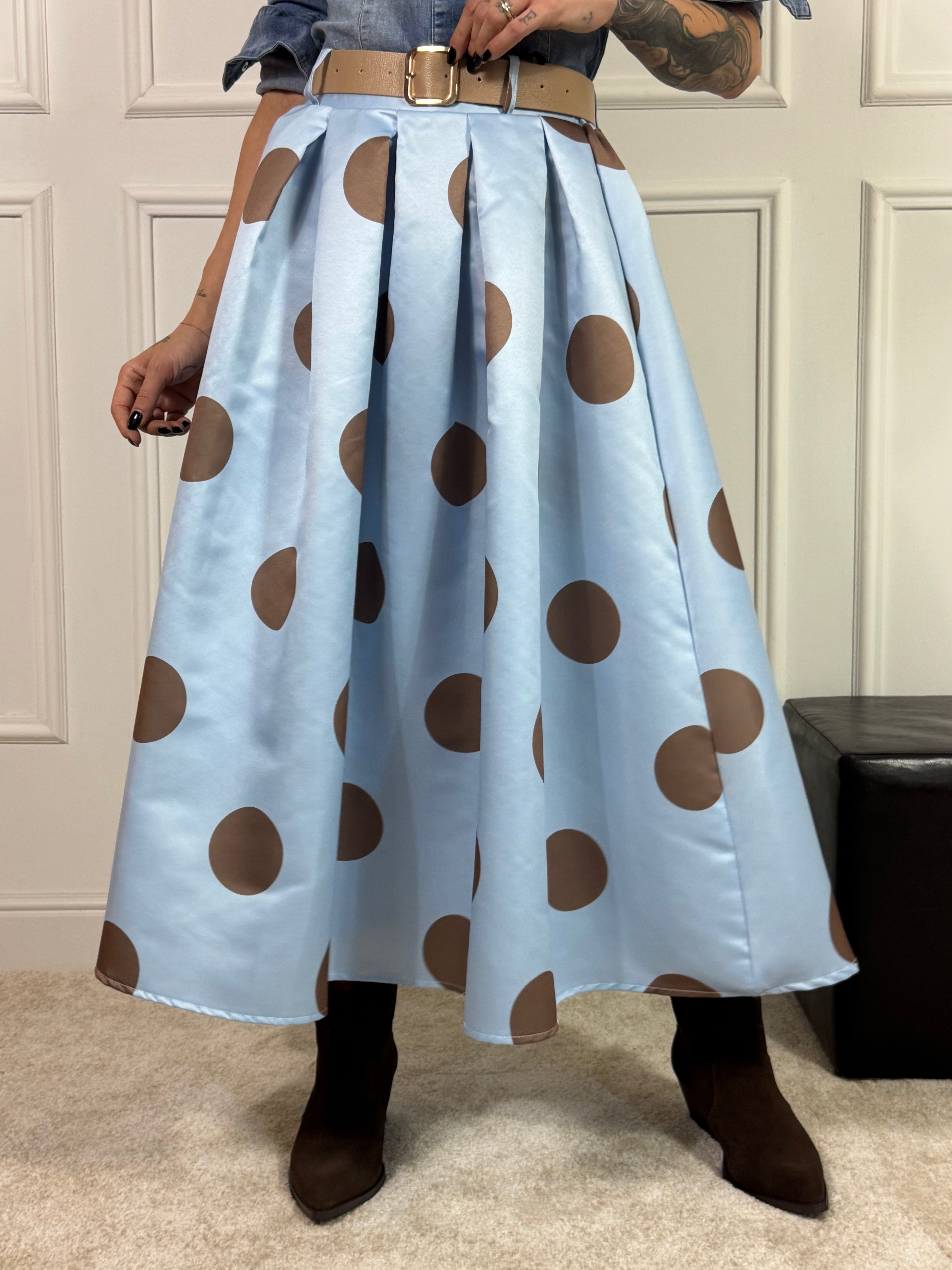 Gonna midi a palloncino Victoria ILMH POIS