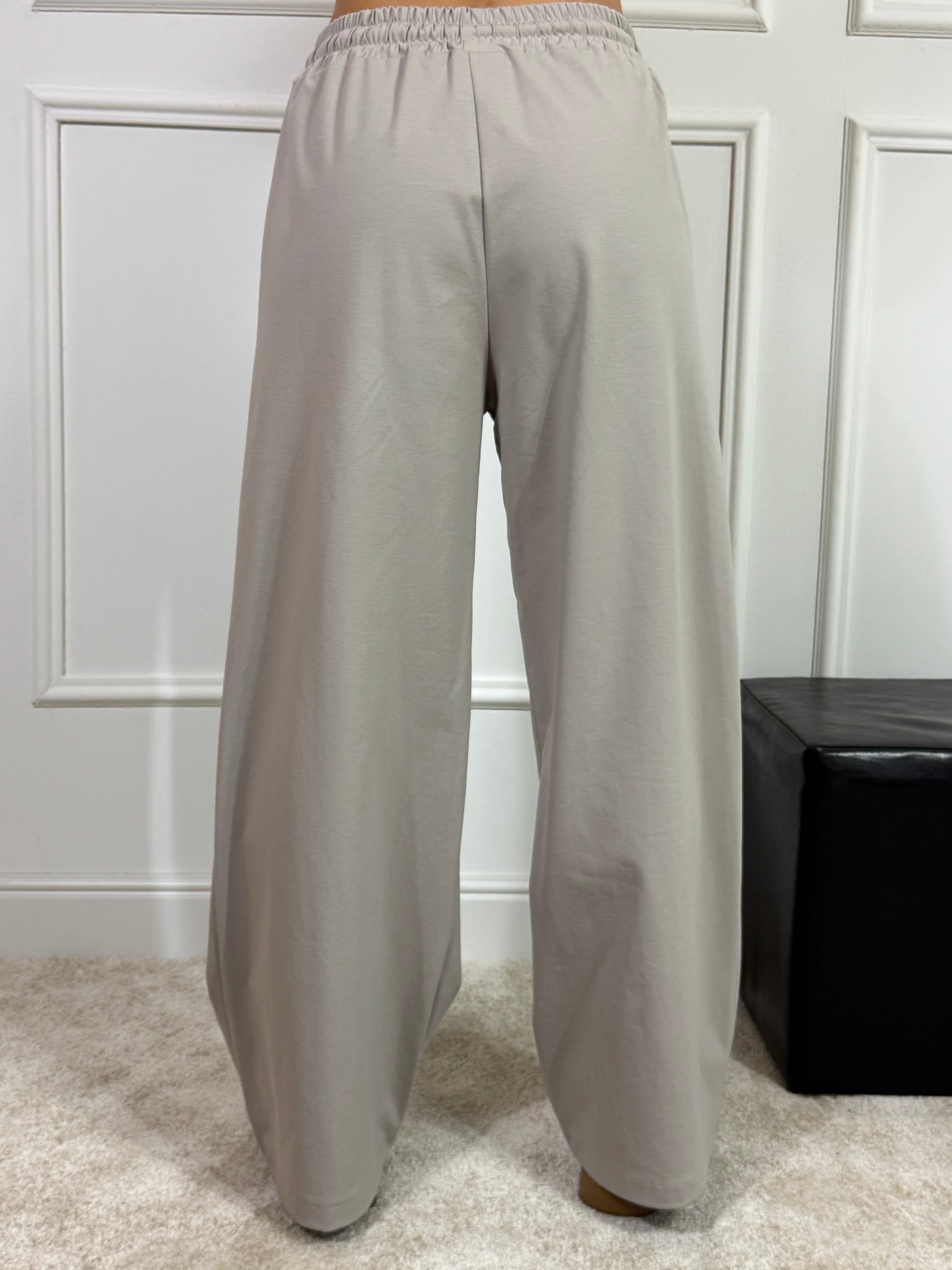 Pantalone tessuto elasticizzato con coulisse Victoria ILMH