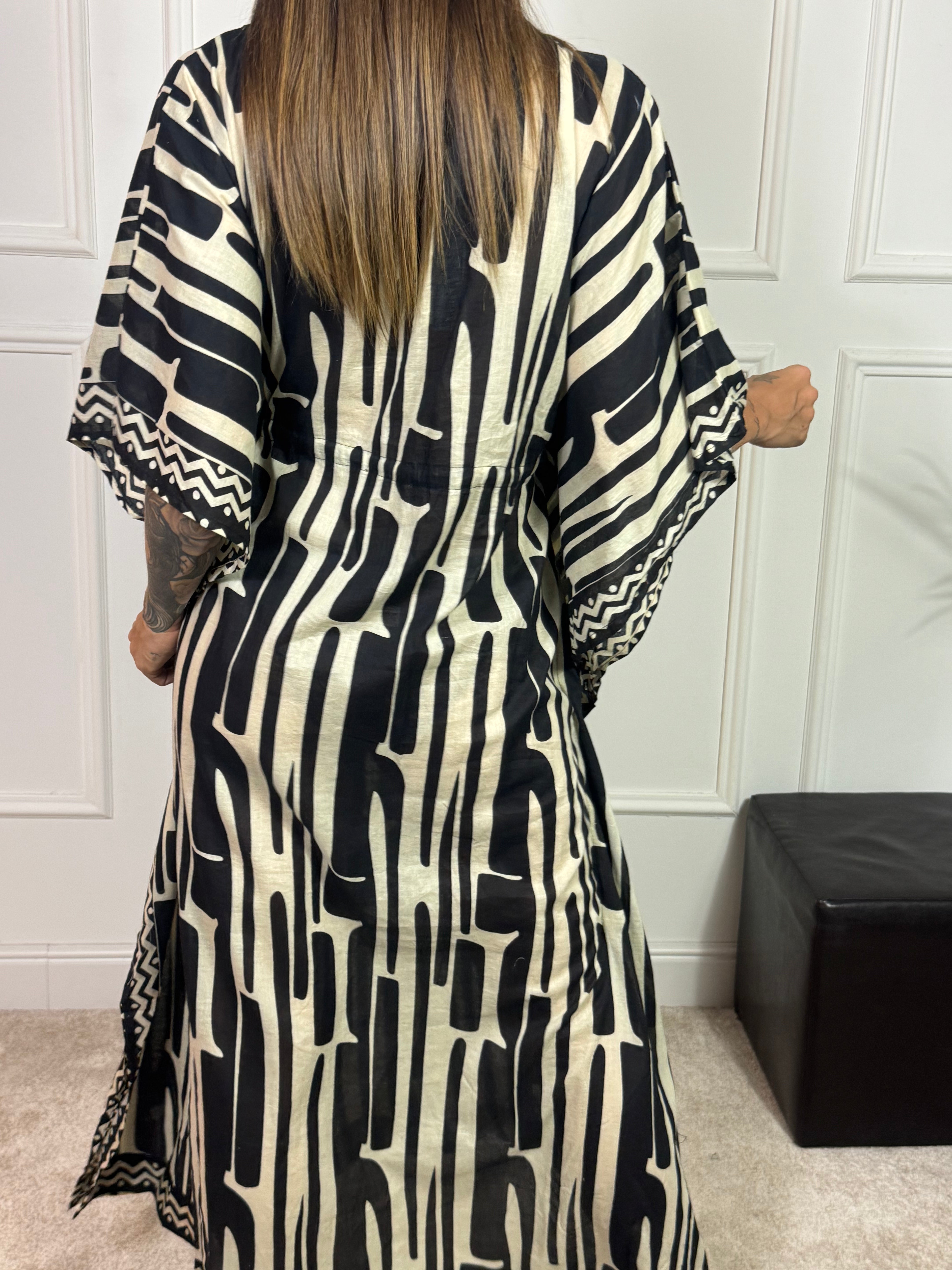 Kaftano poncho LUNGO Victoria ILMH FANTASIA INCA E COULISSE