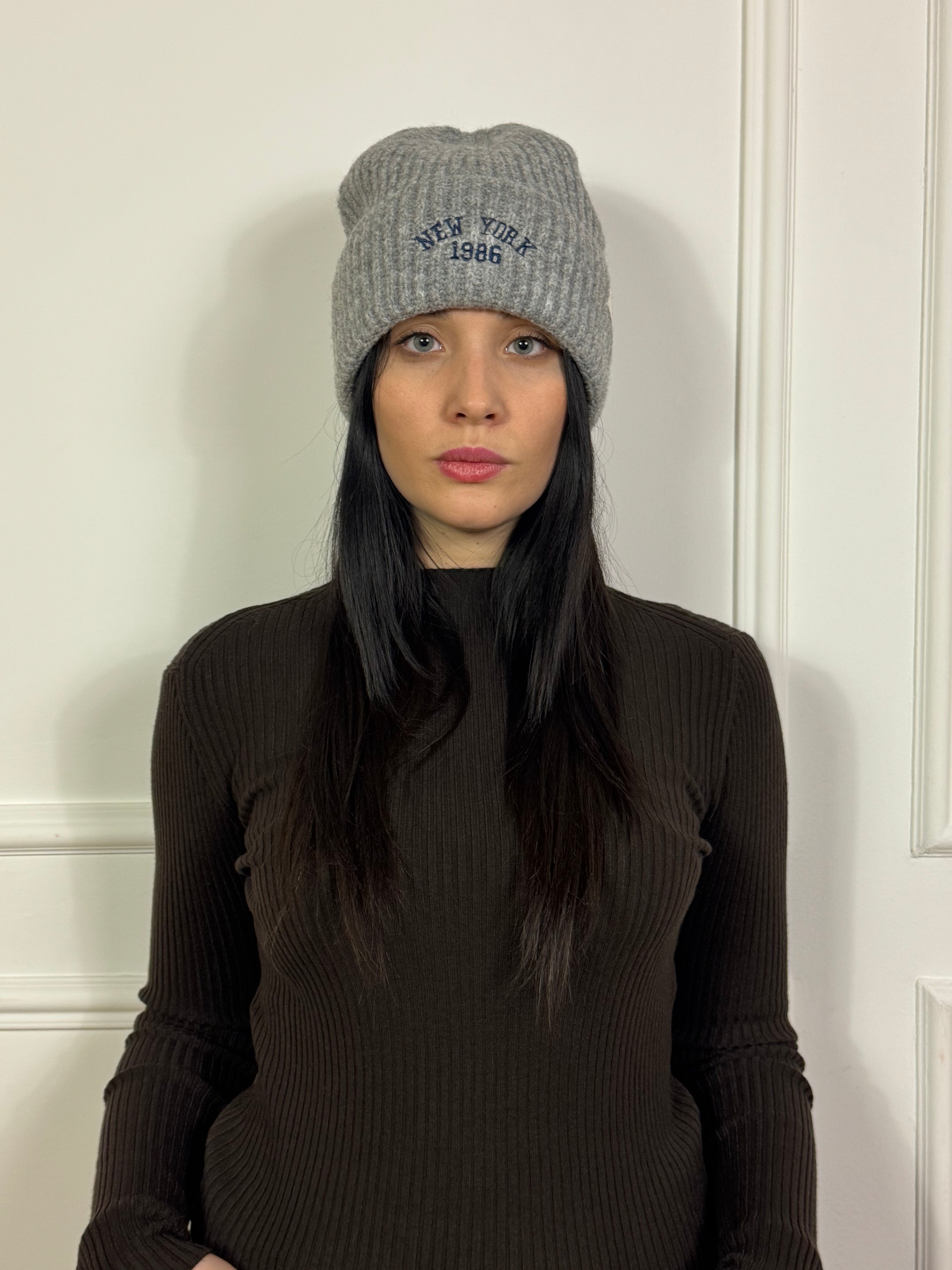 Cuffia Victoria ILMH con scritta NEW YORK