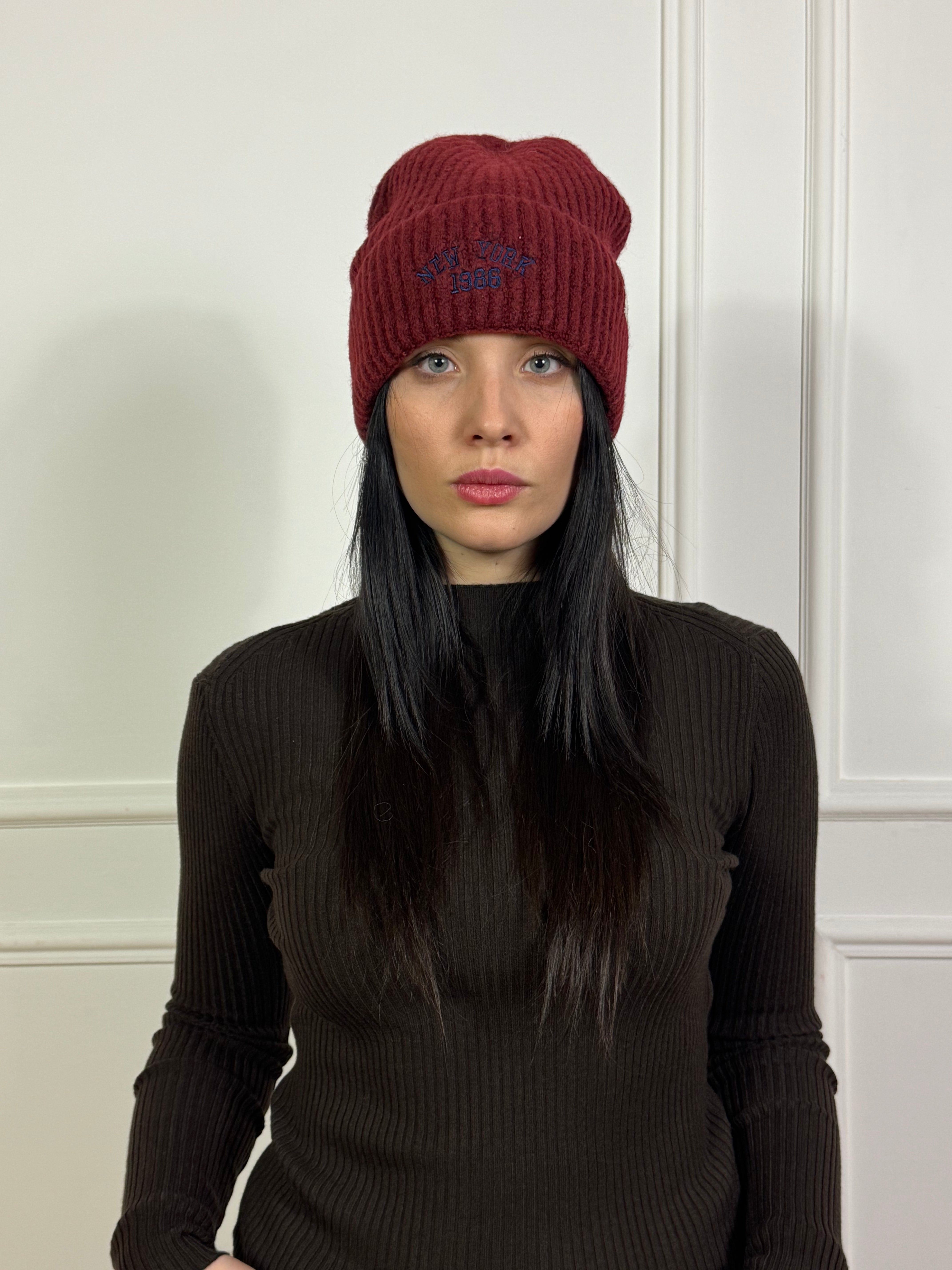 Cuffia Victoria ILMH con scritta NEW YORK