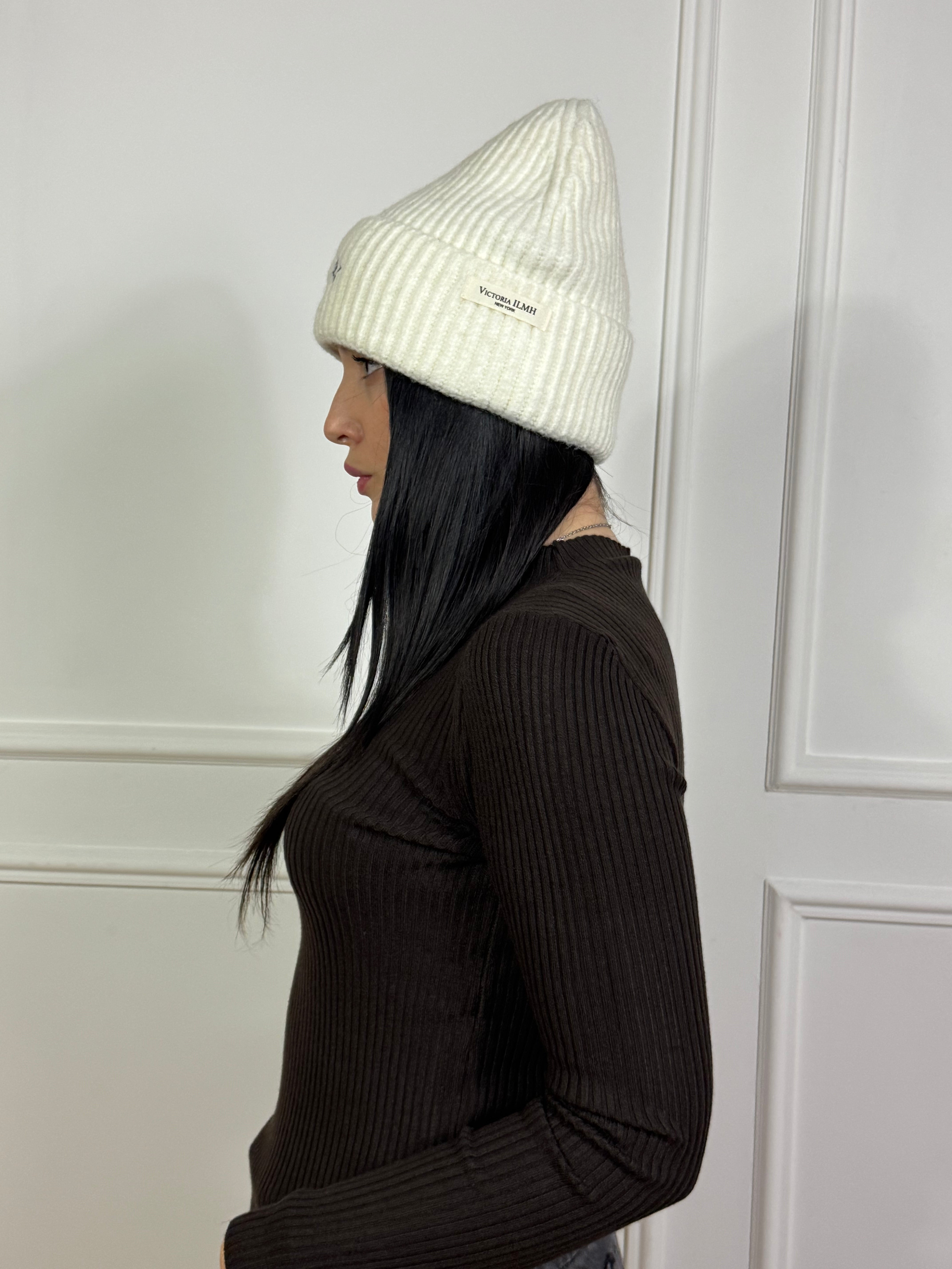 Cuffia Victoria ILMH con scritta NEW YORK