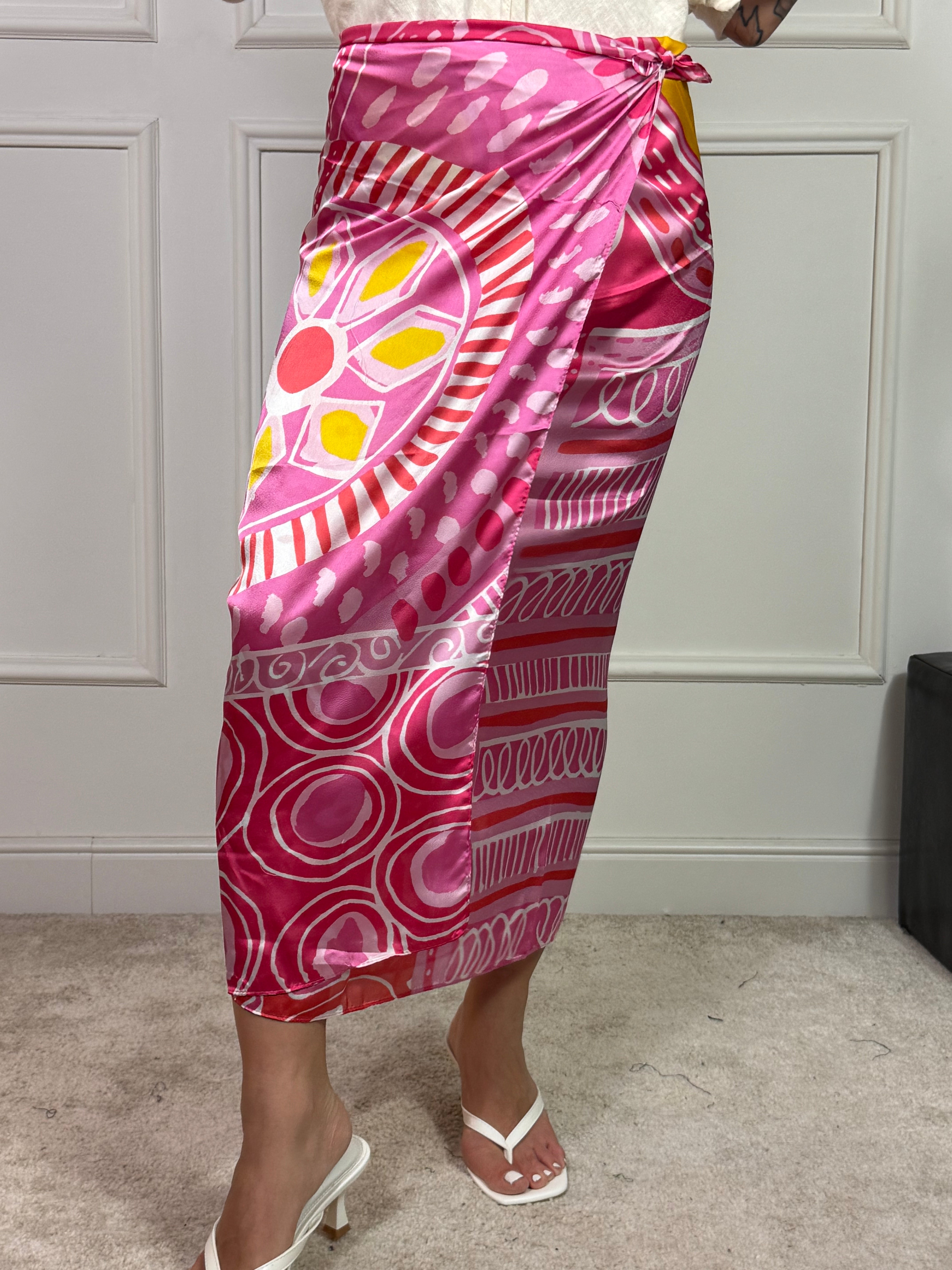 Foulard rettangolare / Pareo Victoria ILMH TESSUTO LUCIDO - 2