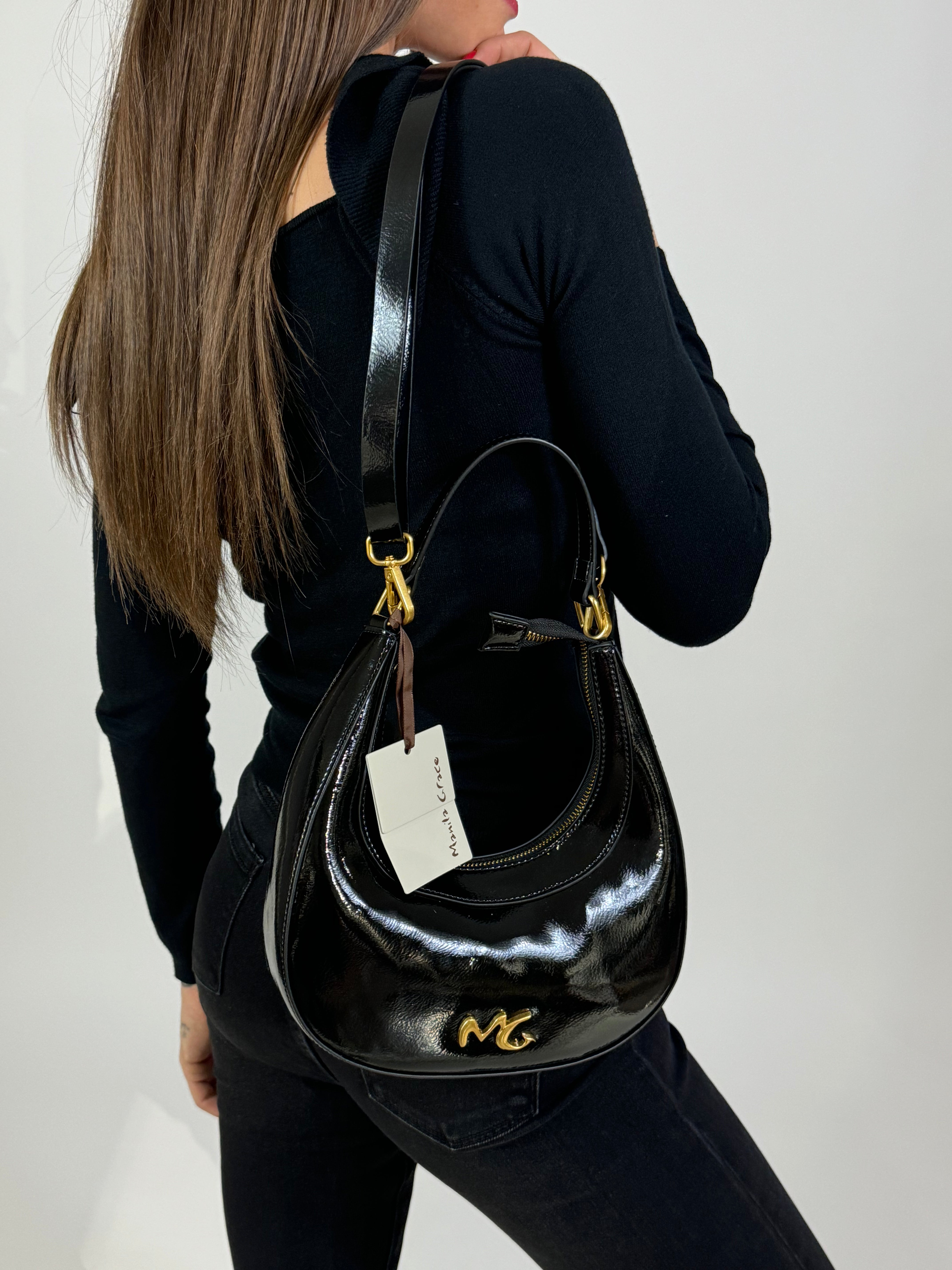 Borsa Manila Grace MOON BAG - VERNICE